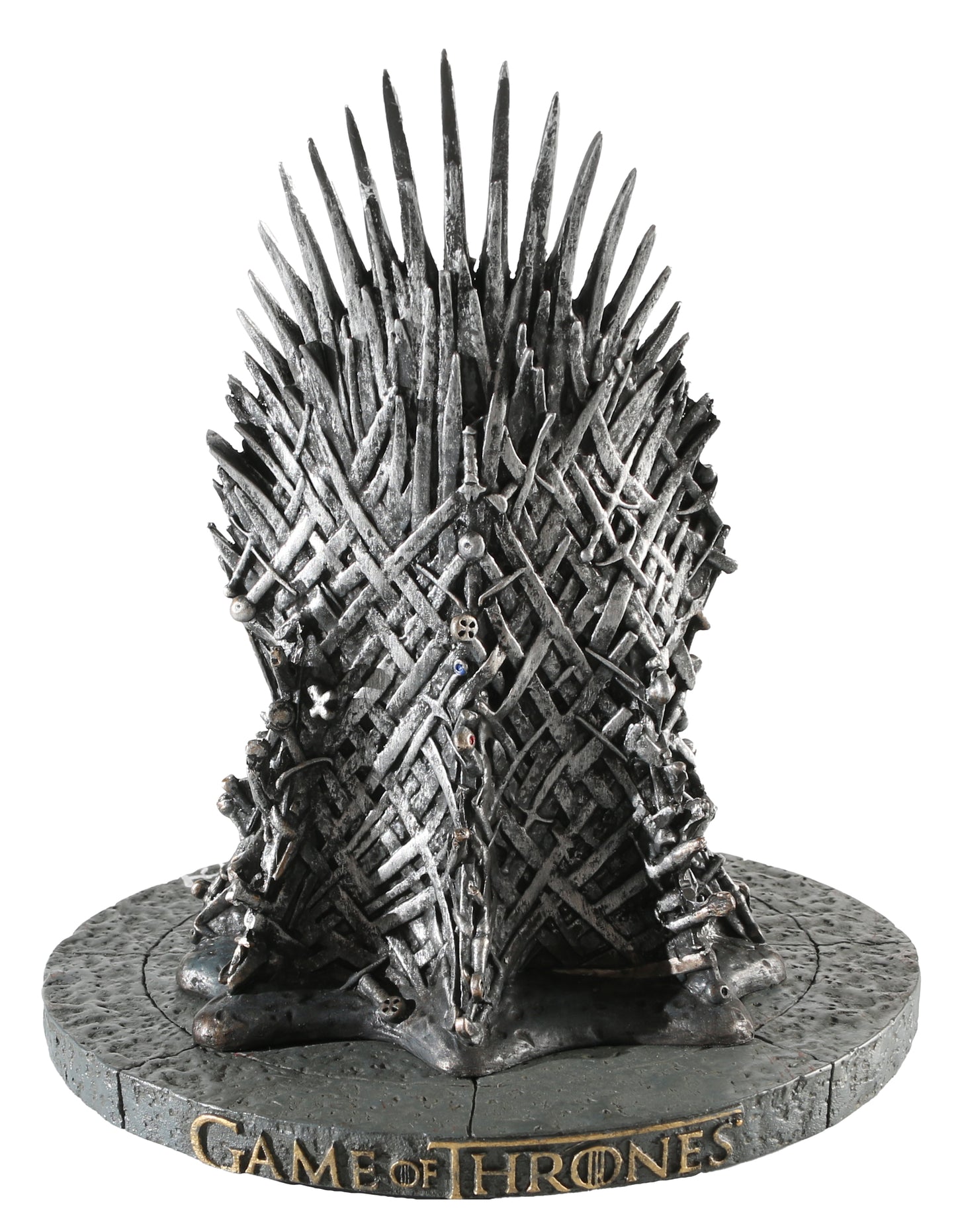 
                  
                    Gwendoline Christie as Brienne of Tarth in Game of Thrones (JSA) Signed Gentle Giant Collectible Iron Throne Statue with Character Name
                  
                