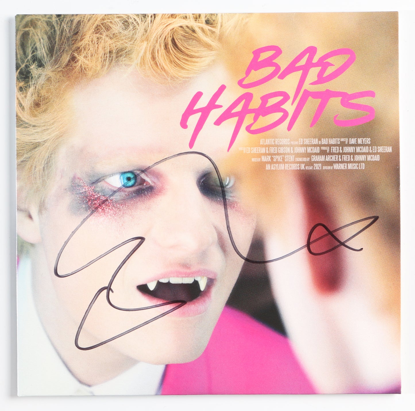 
                  
                    Ed Sheeran: Bad Habits CD Album Signed by Ed Sheeran
                  
                
