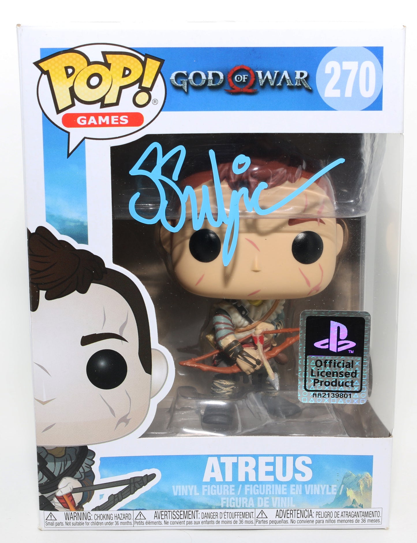 
                  
                    Sunny Suljic as Atreus in God of War (SWAU) Signed Funko POP! #270
                  
                