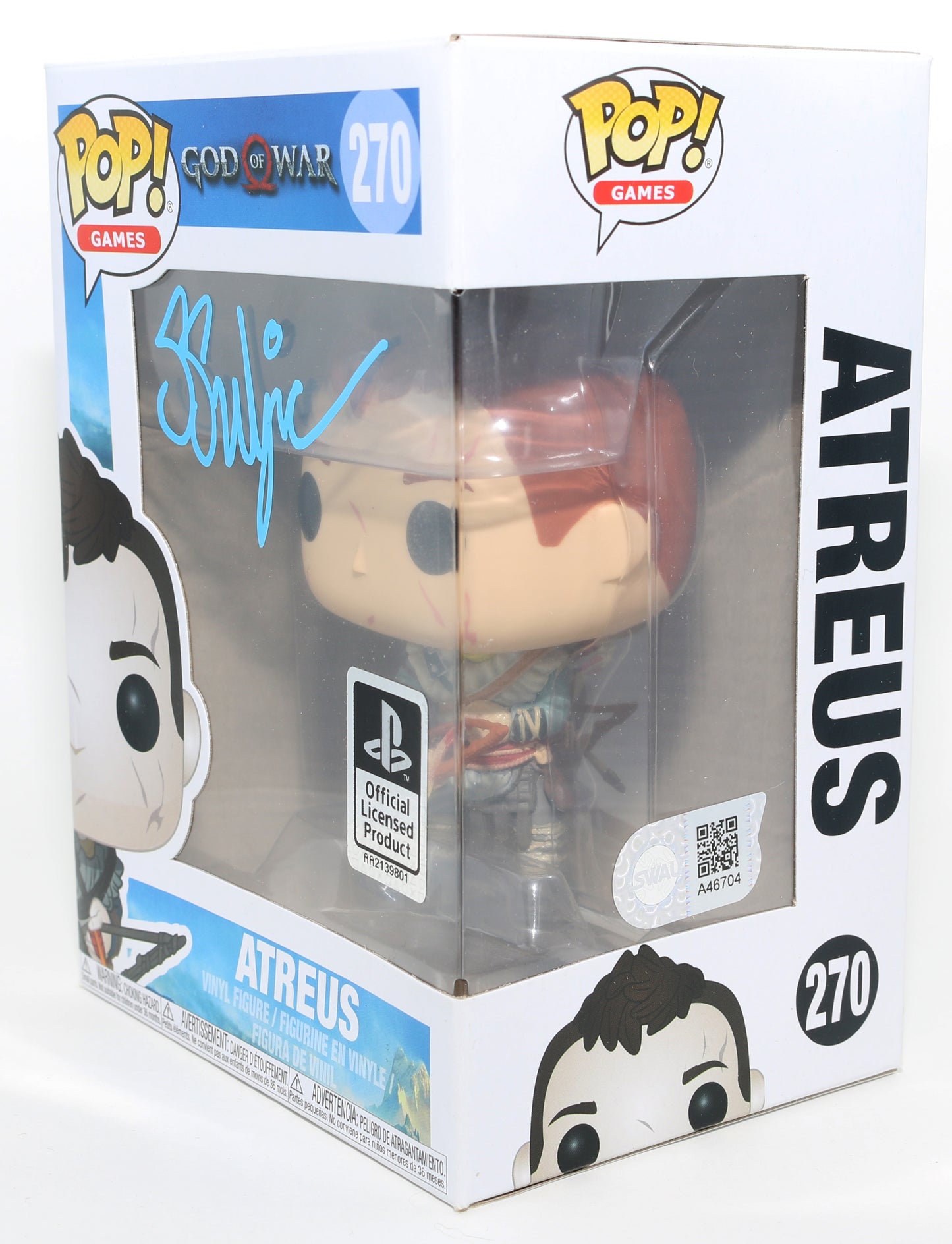 
                  
                    Sunny Suljic as Atreus in God of War (SWAU) Signed Funko POP! #270
                  
                