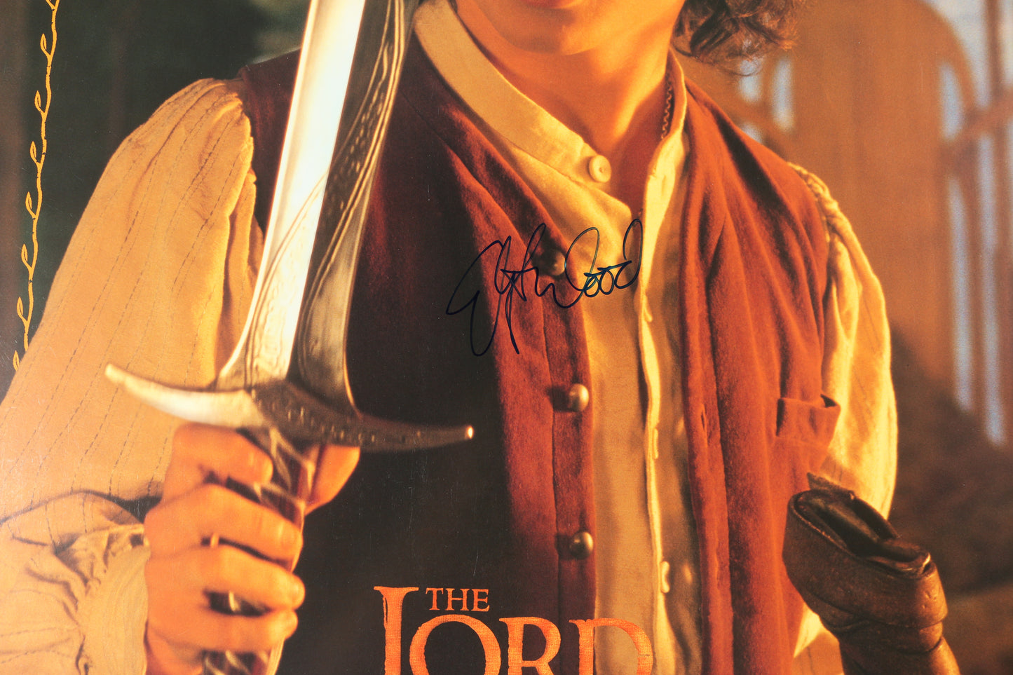
                  
                    Elijah Wood as Frodo Baggins in The Lord of the Rings: The Fellowship of the Ring Signed 26.5x38.5 Poster
                  
                