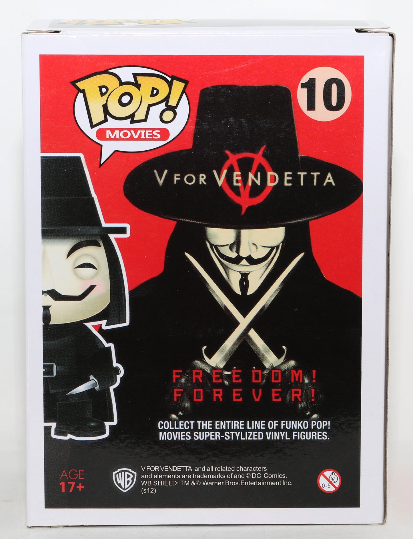 
                  
                    Hugo Weaving as V in V for Vendetta Signed Custom Replica Funko POP! #10
                  
                