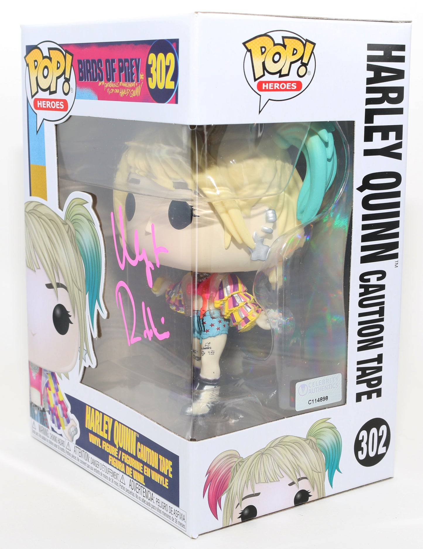 
                  
                    Margot Robbie as Harley Quinn from Birds of Prey (Celebrity Authentics) Signed Funko POP! #302
                  
                
