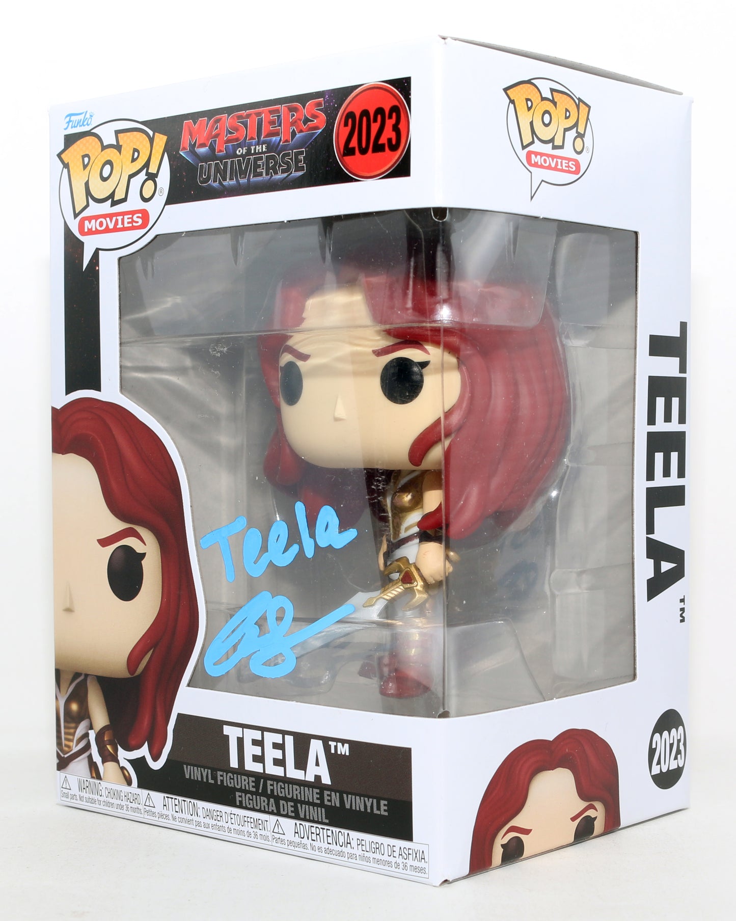 
                  
                    Camila Mendes as Teela in Masters of the Universe Signed Funko POP! #2023 with Character Name
                  
                