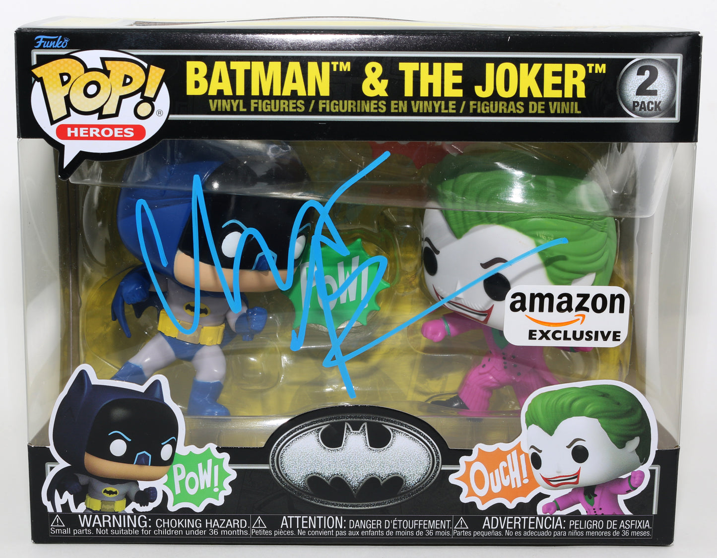 
                  
                    Christian Bale as Batman in Christopher Nolan's The Dark Knight Trilogy Amazon Exclusive Signed Funko POP! 2 Pack
                  
                
