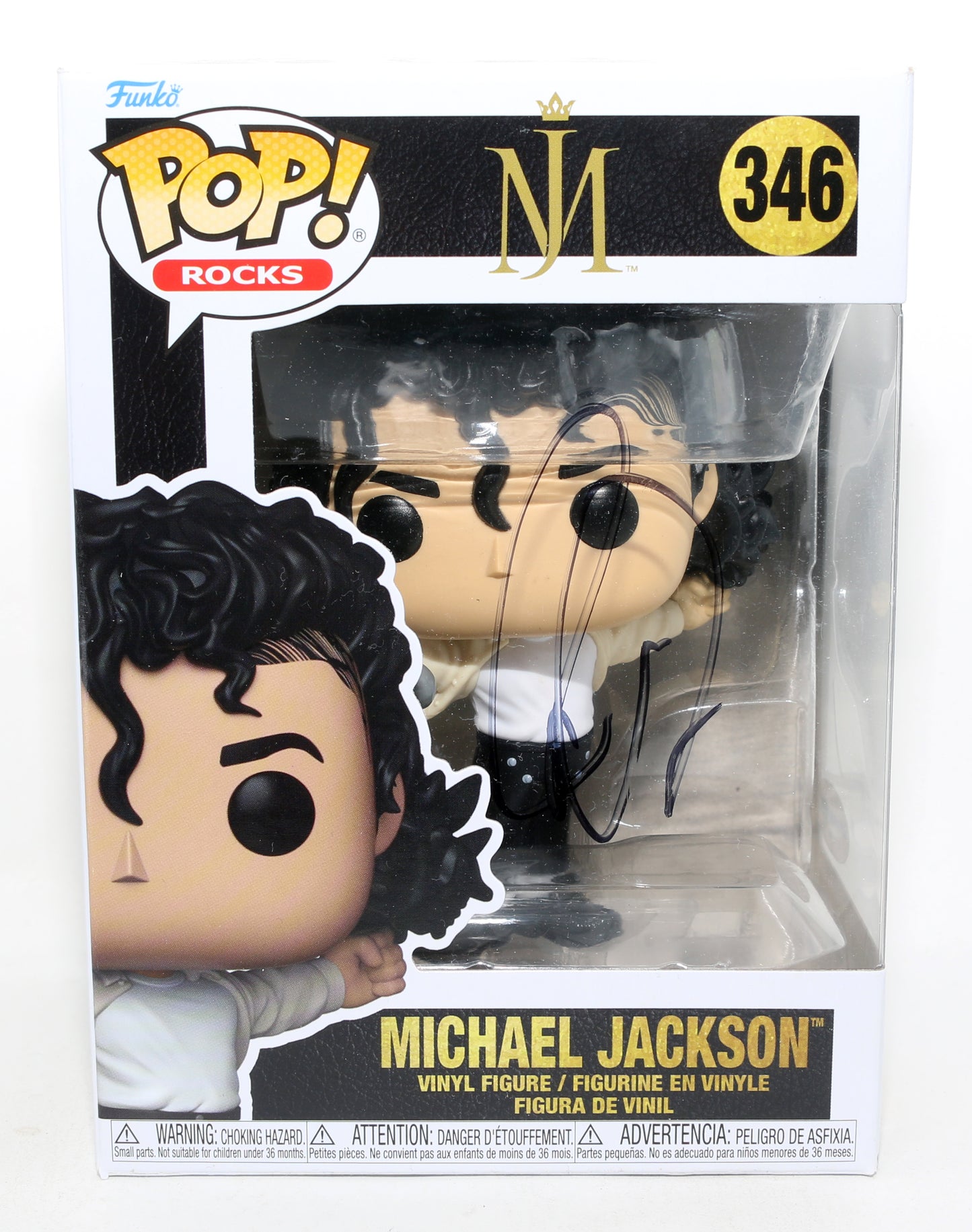 
                  
                    Jaafar Jackson as Michael Jackson in Michael Signed Funko POP! #346
                  
                