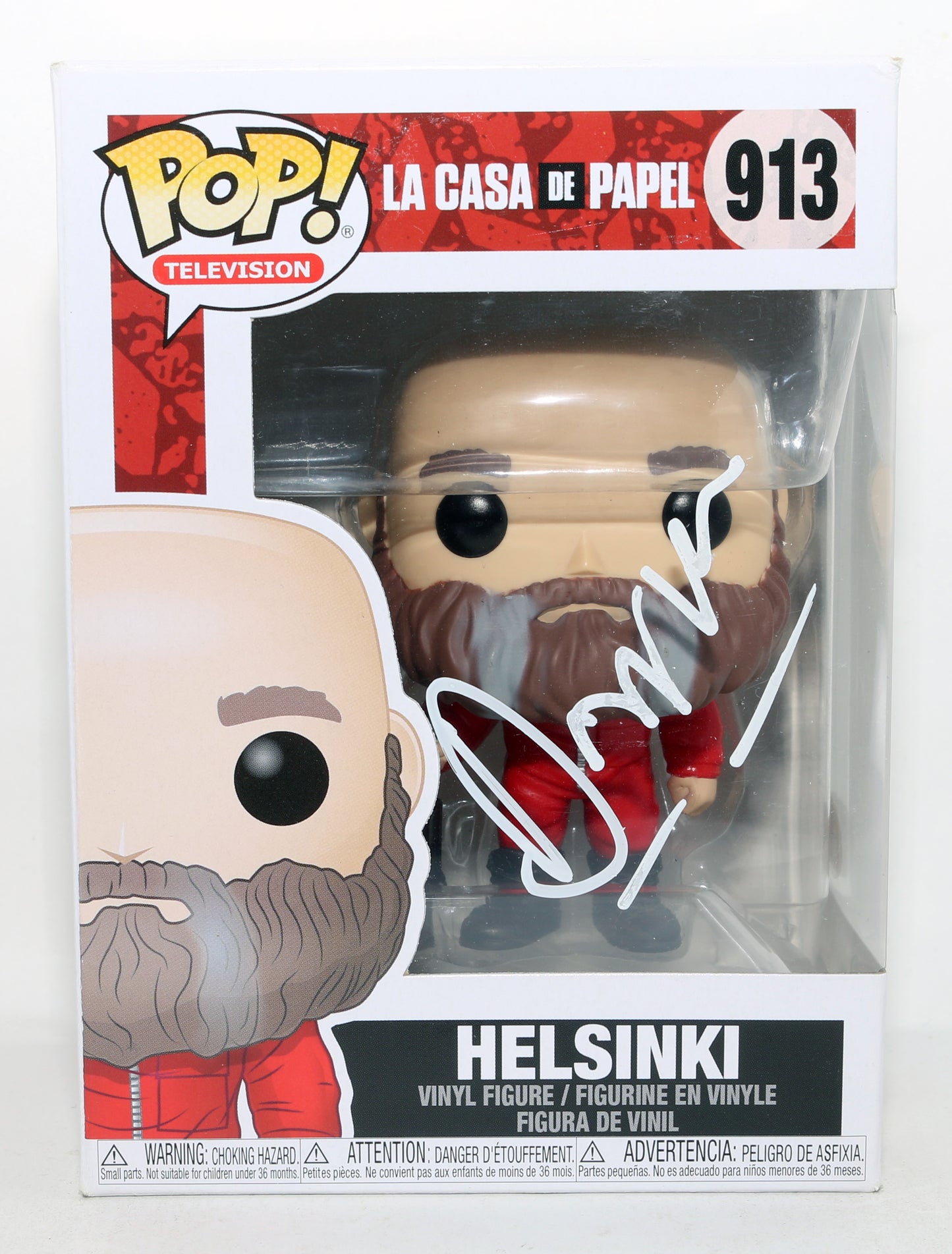 
                  
                    Darko Perić as Helsinki in La Casa De Papel Signed Funko POP! #913
                  
                