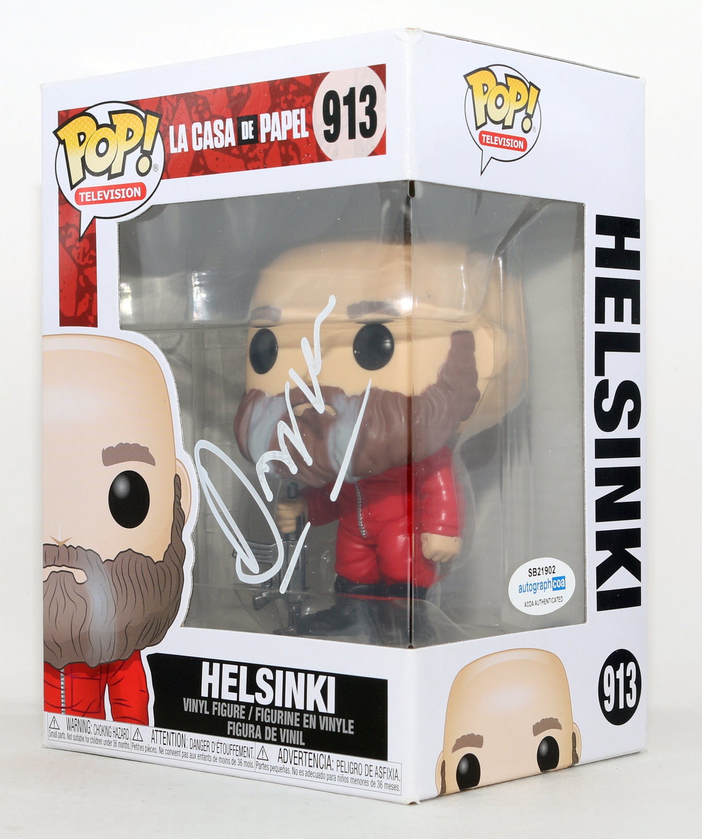
                  
                    Darko Perić as Helsinki in La Casa De Papel Signed Funko POP! #913
                  
                