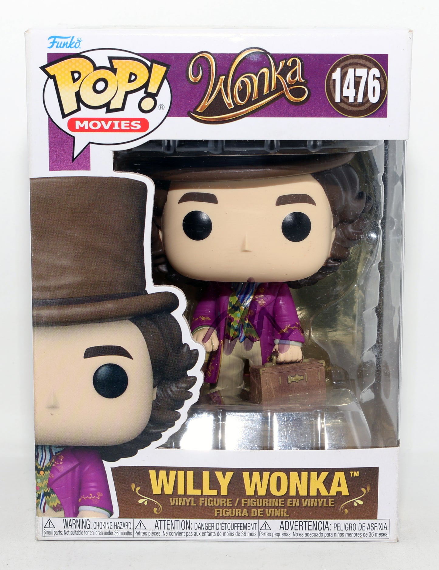 
                  
                    Timothée Chalamet as Willy Wonka in Wonka (JSA) Signed Funko POP! #1476
                  
                