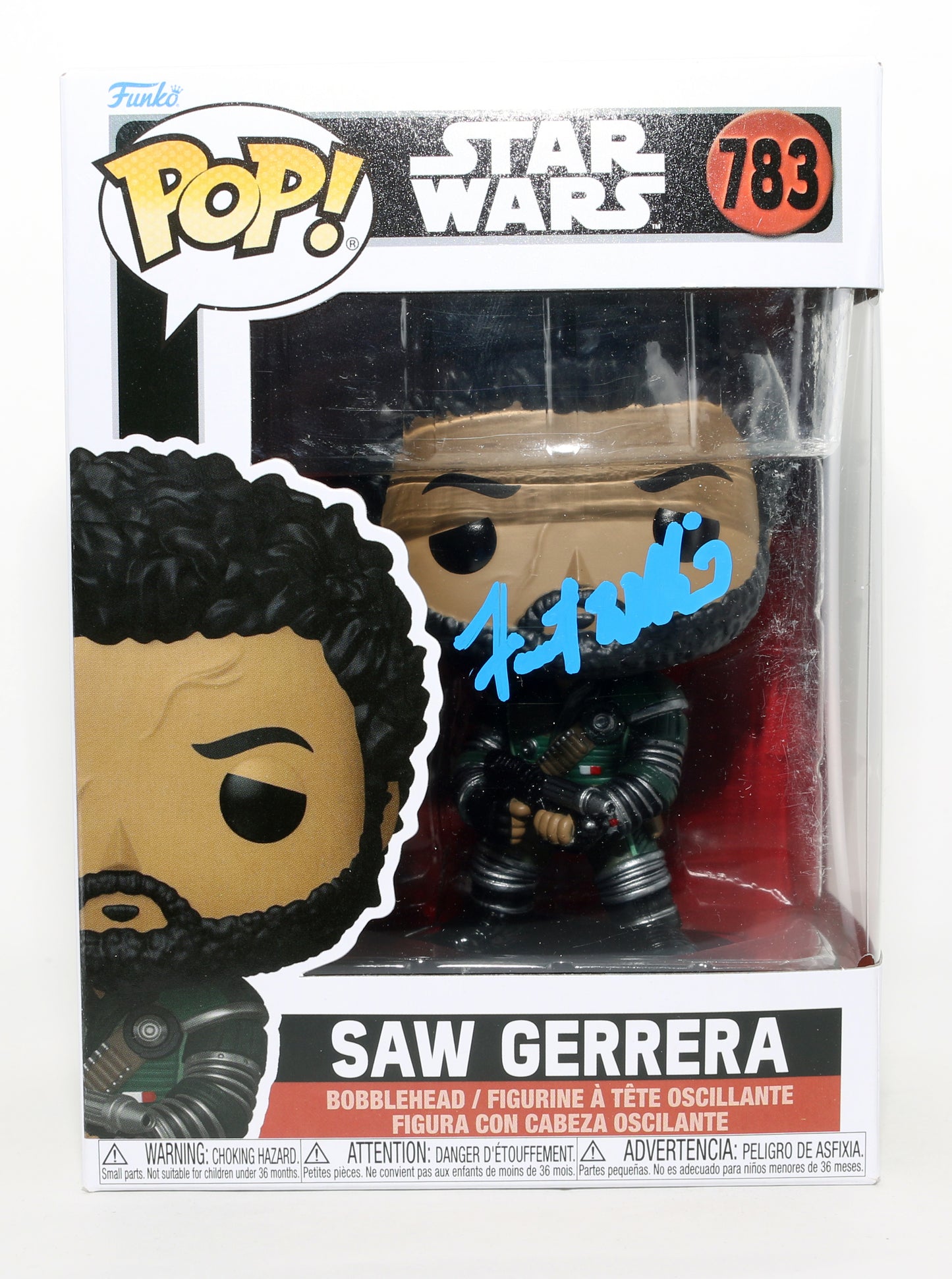 
                  
                    Forest Whitaker as Saw Gerrera in Star Wars: Andor Signed Funko POP! #783
                  
                