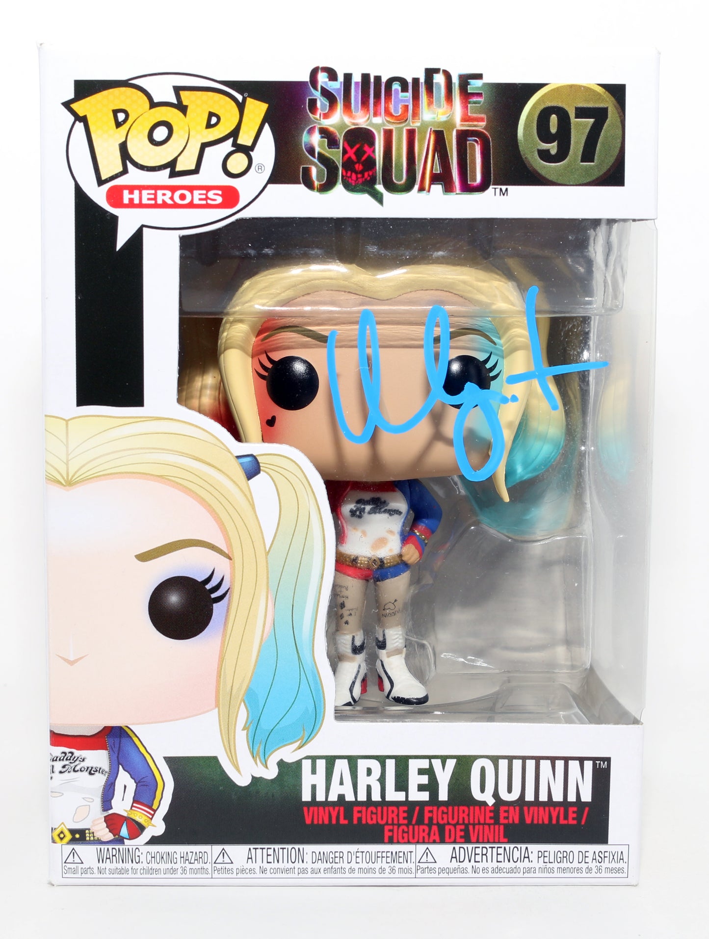 
                  
                    Margot Robbie as Harley Quinn in Suicide Squad Signed Funko POP! #97
                  
                