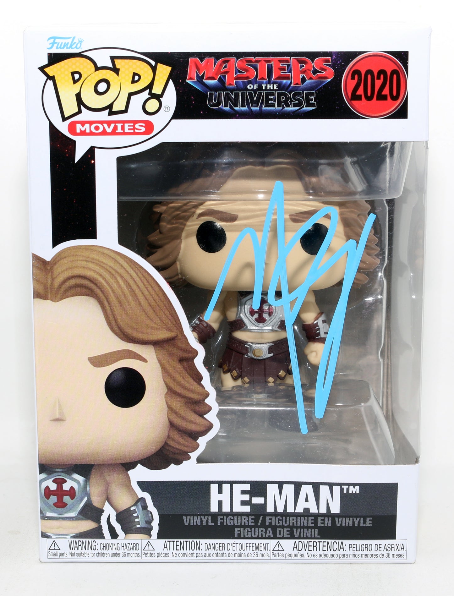 
                  
                    Nicholas Galitzine as He-Man in Masters of the Universe (JSA) Signed Funko POP! #2020
                  
                