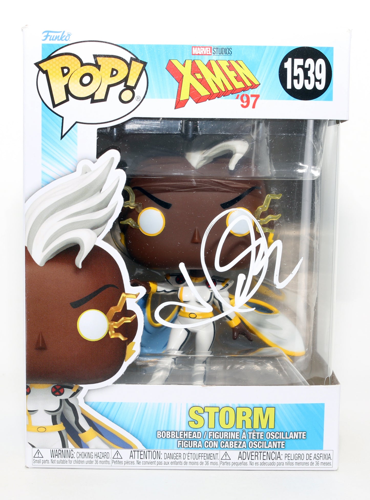 
                  
                    Halle Berry as Storm in X-Men Signed Funko POP! #1539
                  
                