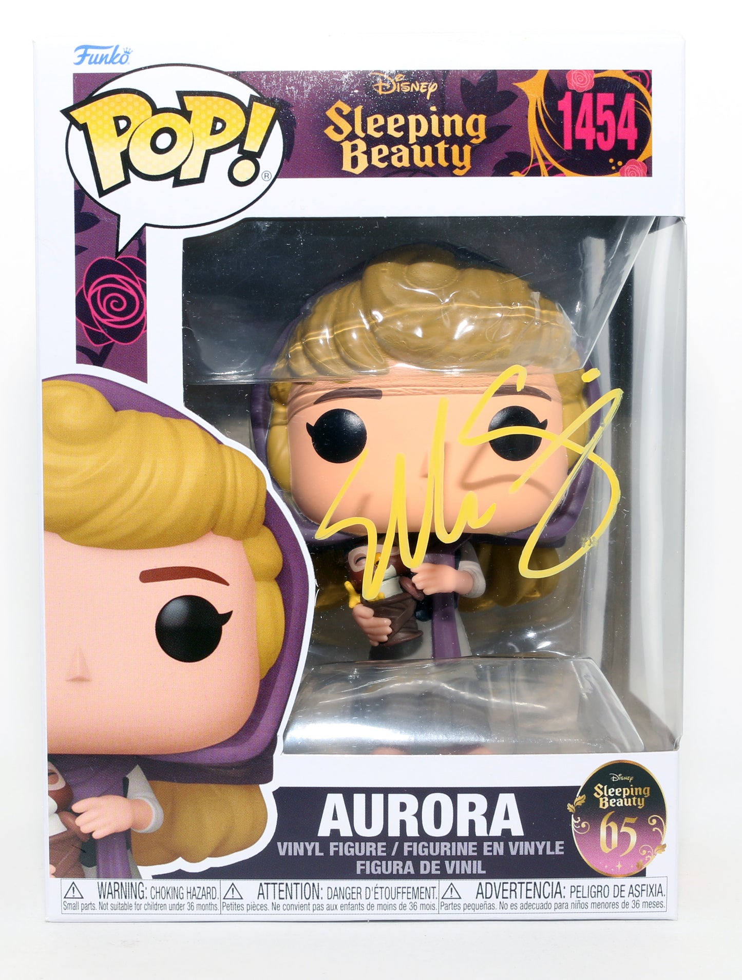 
                  
                    Elle Fanning as Aurora in Disney's Maleficent Signed Funko POP! #1454
                  
                