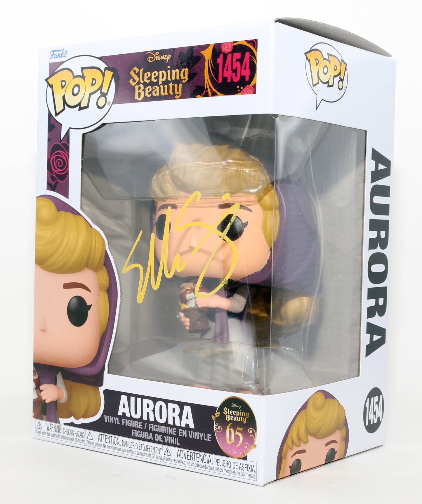 
                  
                    Elle Fanning as Aurora in Disney's Maleficent Signed Funko POP! #1454
                  
                
