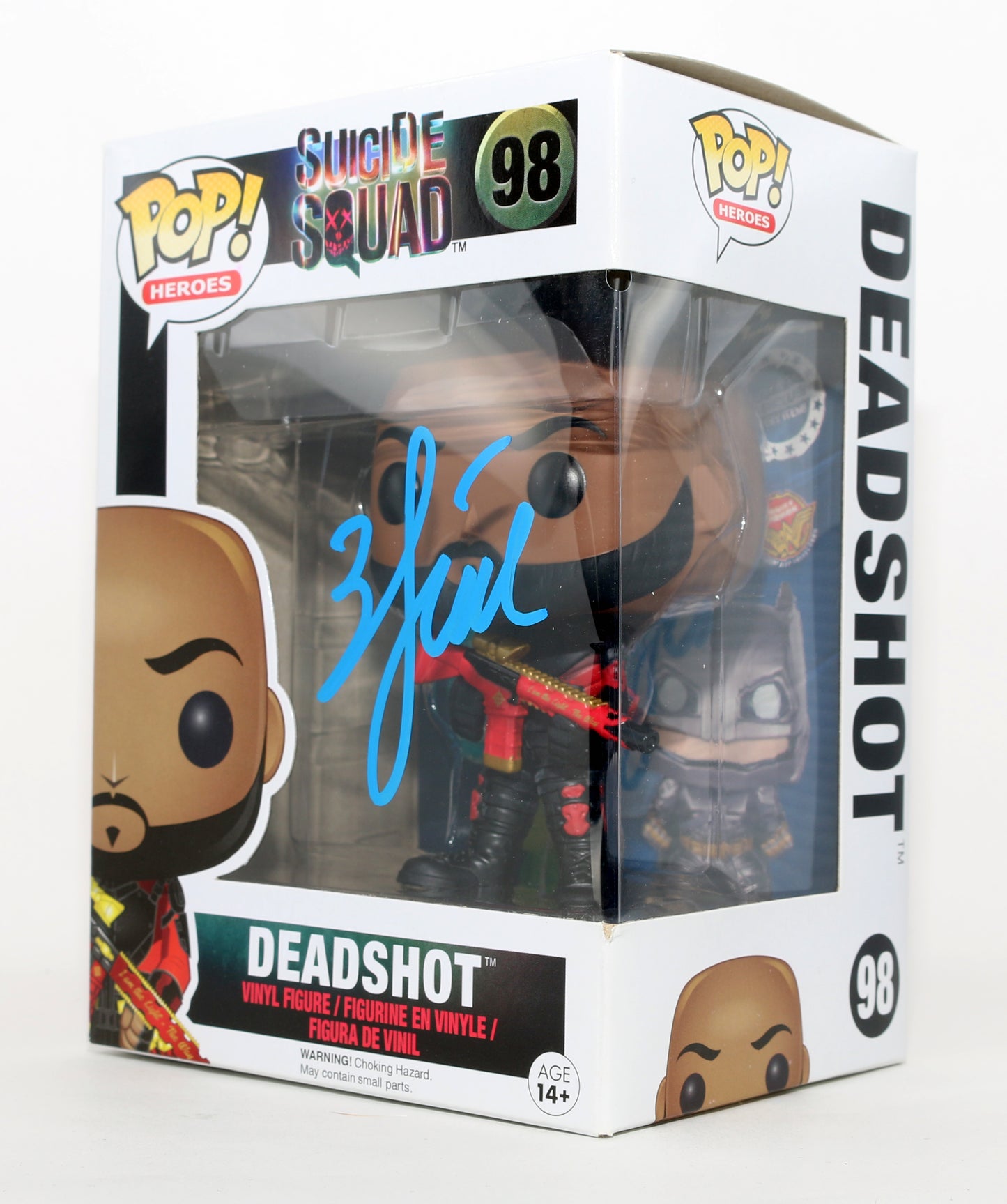 
                  
                    Will Smith as Deadshot in Suicide Squad Signed Funko POP! #98
                  
                