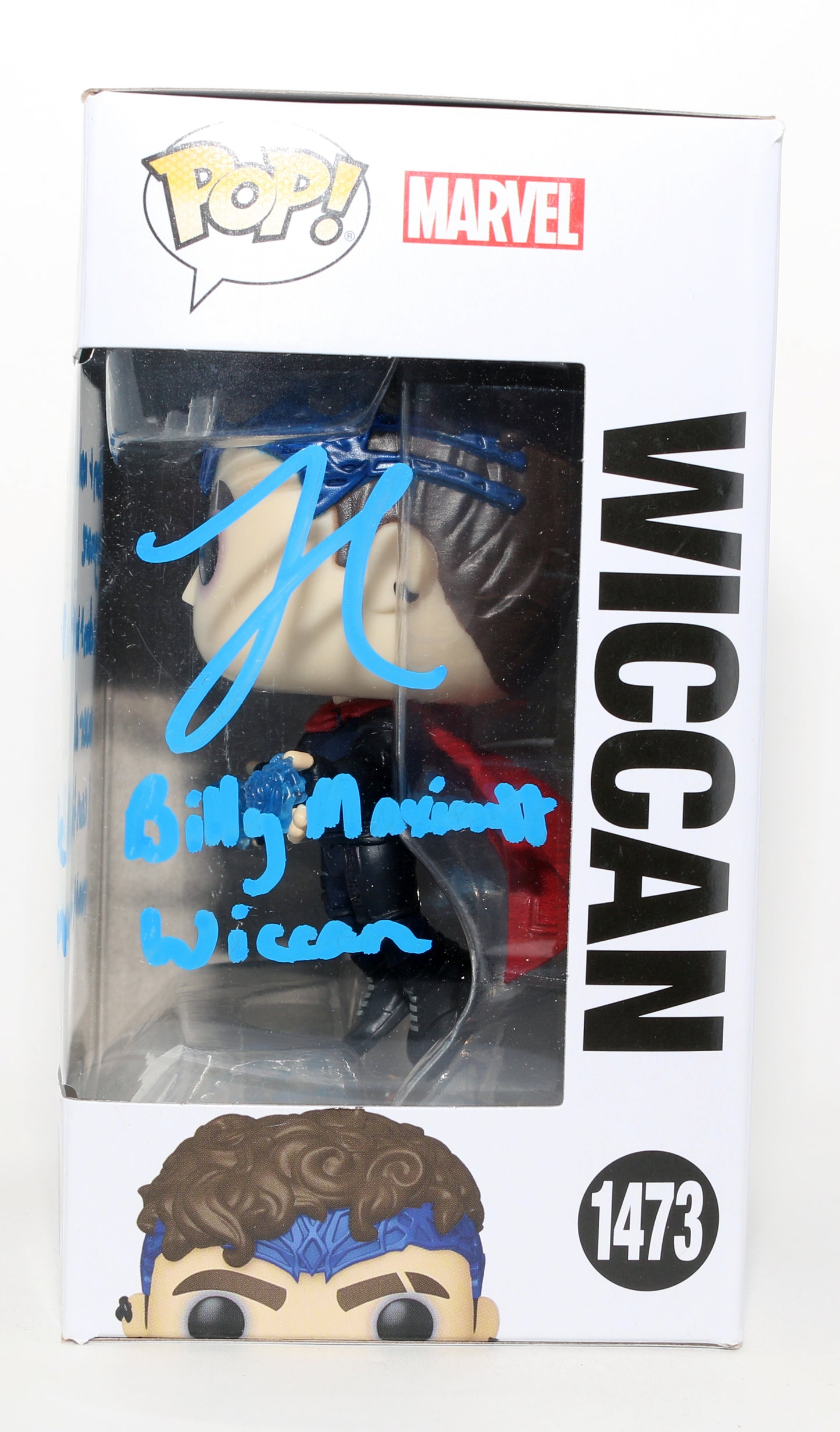 
                  
                    Joe Locke as Wiccan in Agatha All Along Signed Funko POP! #1473 with Character Name & Quote
                  
                