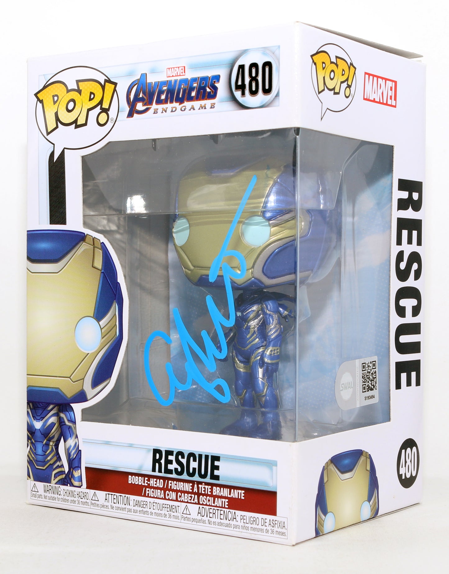 
                  
                    Gwyneth Paltrow as Rescue in Avengers: Endgame (SWAU) Signed Funko POP! #480
                  
                