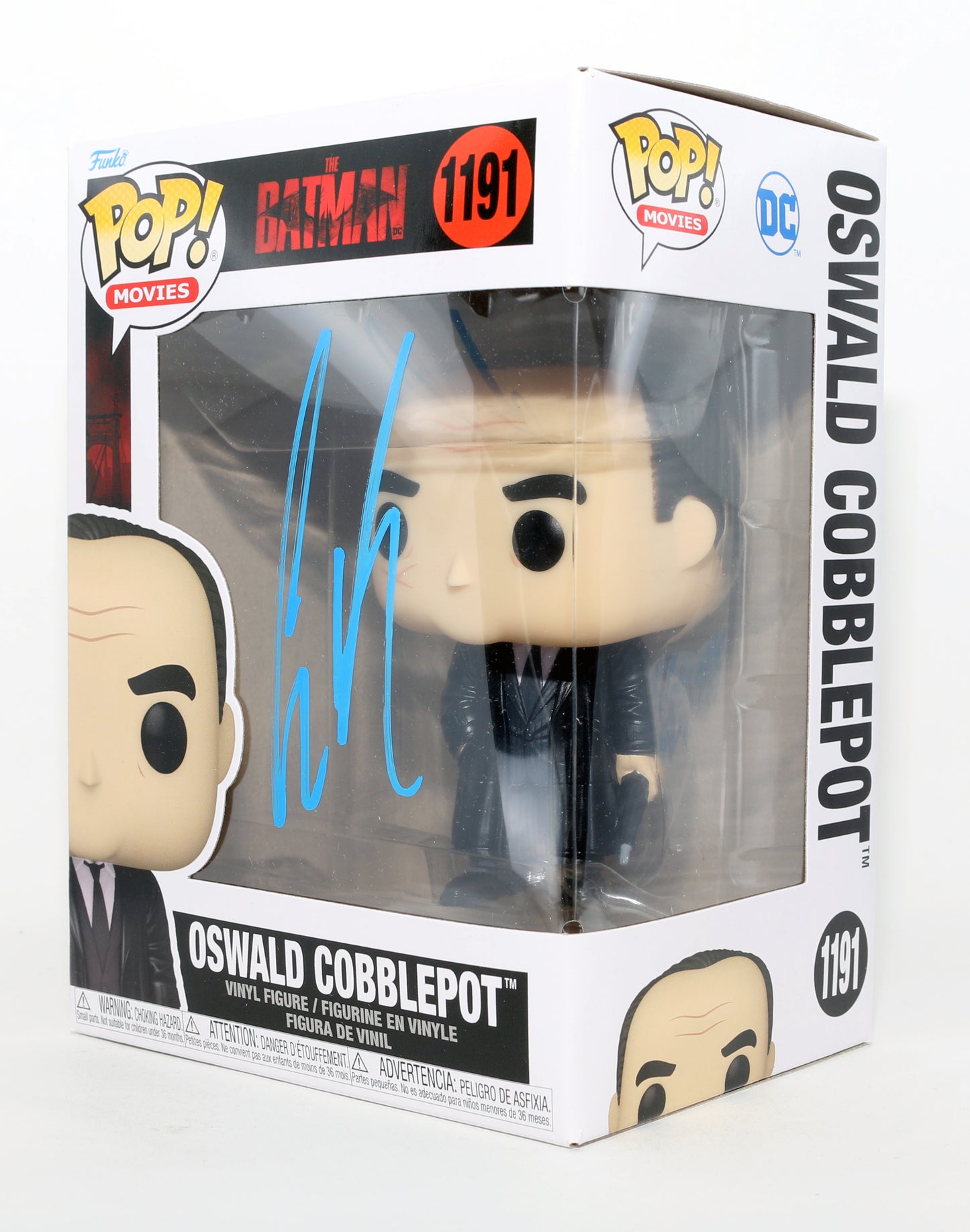
                  
                    Colin Farrell as The Penguin in The Batman Signed Funko POP! #1191
                  
                