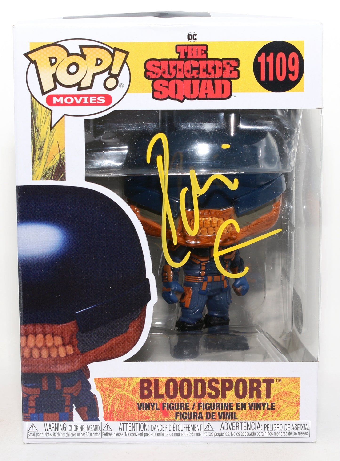 
                  
                    Idris Elba as Bloodsport in The Suicide Squad (SWAU) Signed Funko POP! #1109
                  
                
