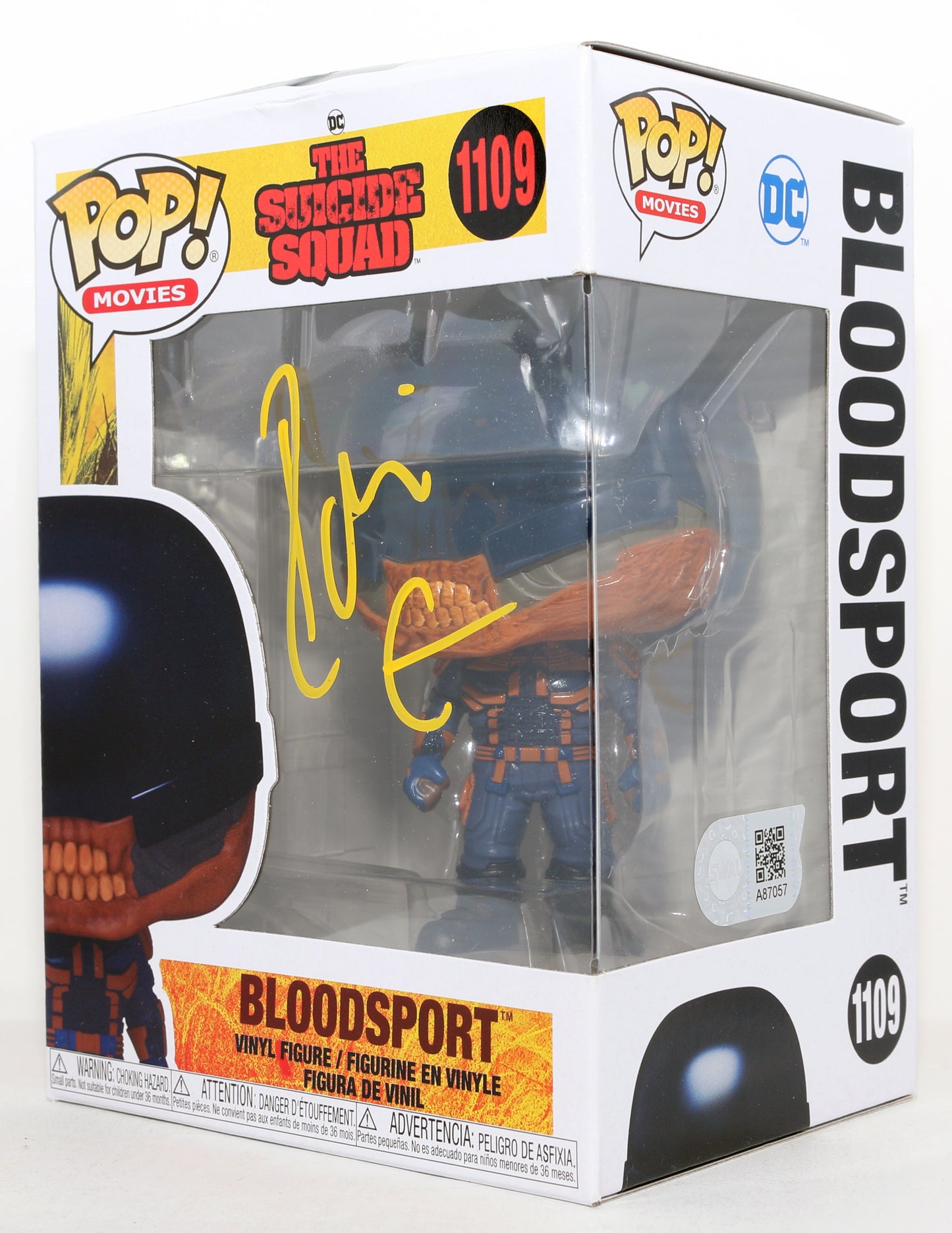 
                  
                    Idris Elba as Bloodsport in The Suicide Squad (SWAU) Signed Funko POP! #1109
                  
                
