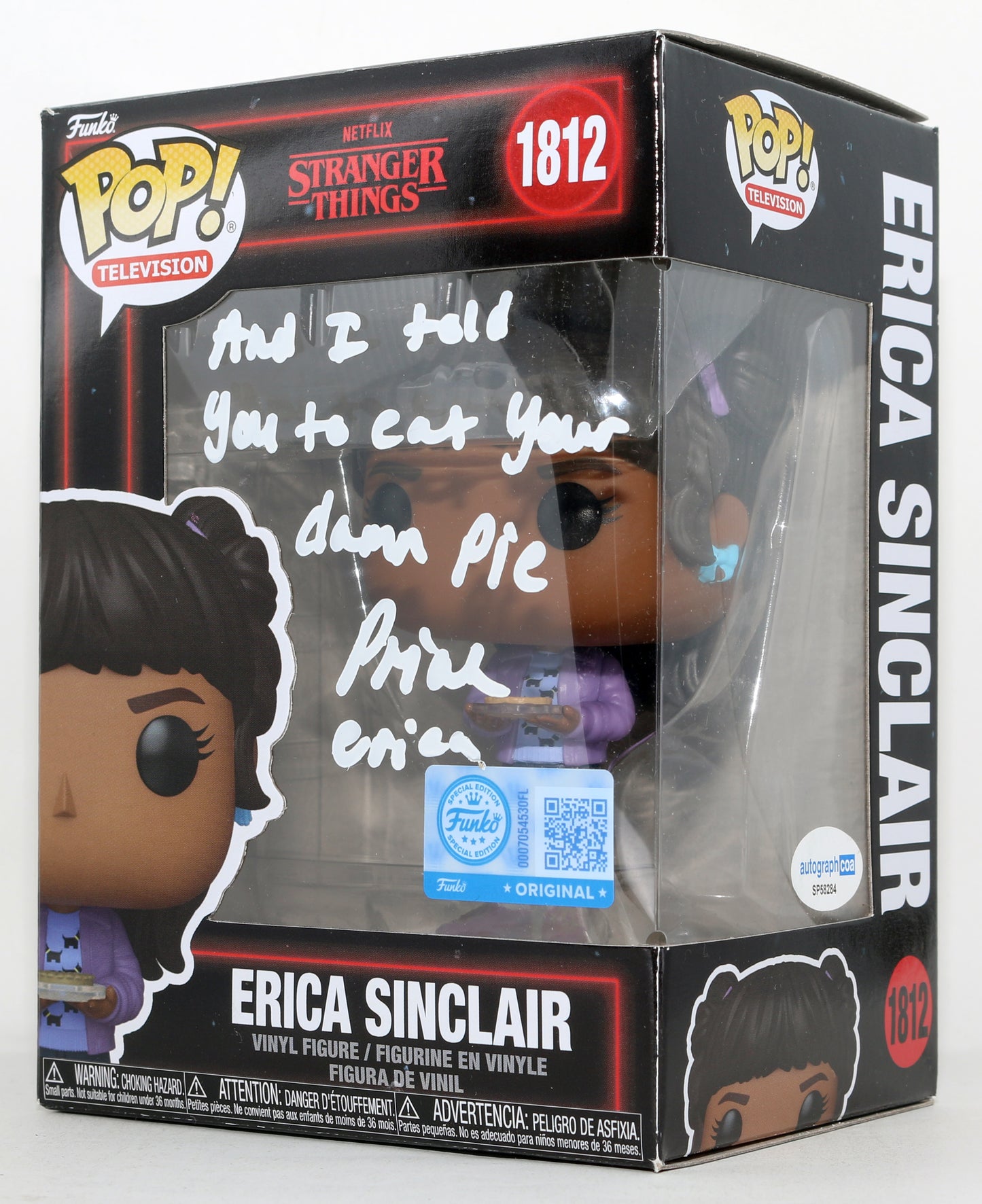 
                  
                    Brett Gelman as Murray in Stranger Things Funko Special Edition Signed Funko POP! #1812 with Character Name & Quote
                  
                