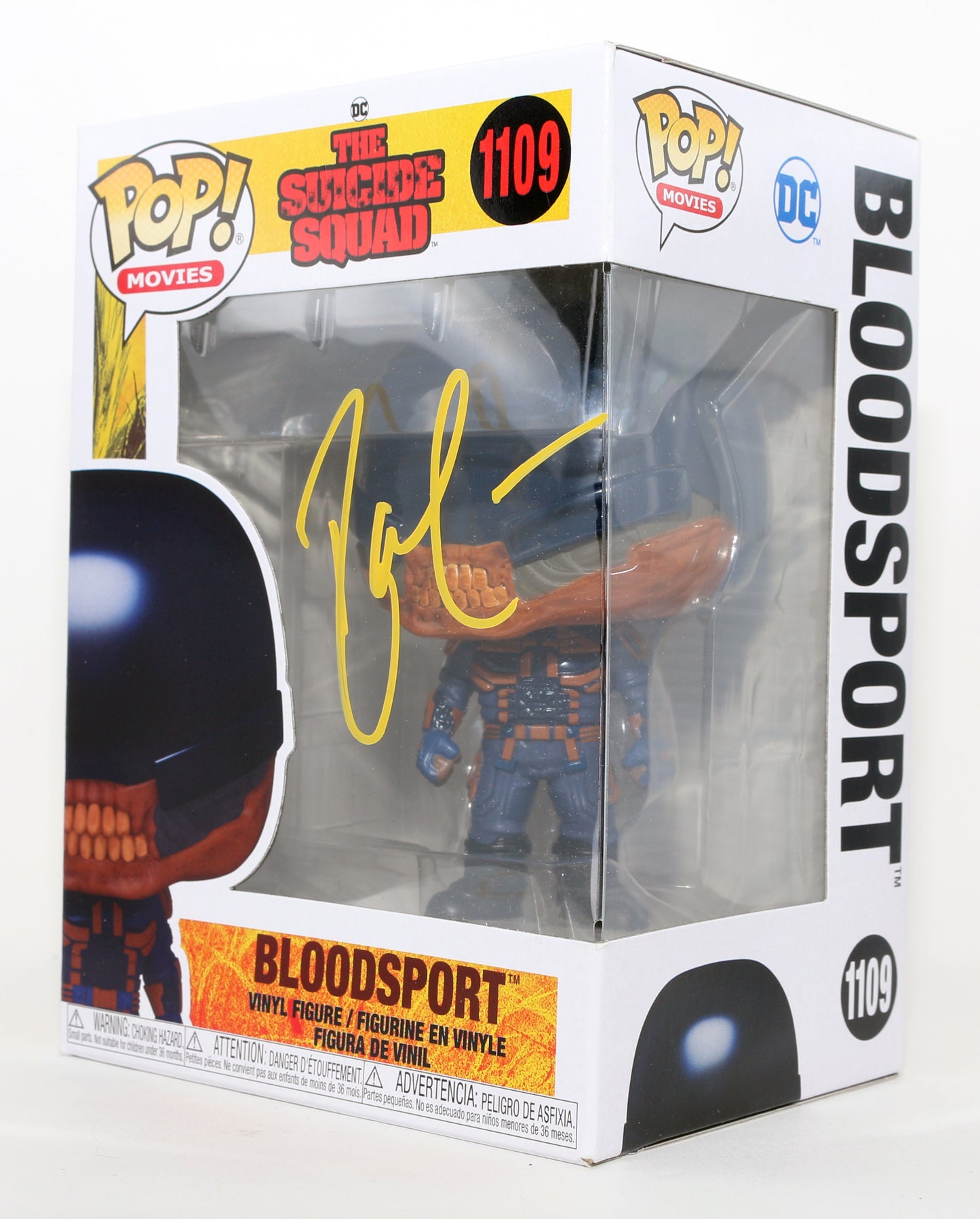 
                  
                    Idris Elba as Bloodsport in The Suicide Squad Signed Funko POP! #1109
                  
                