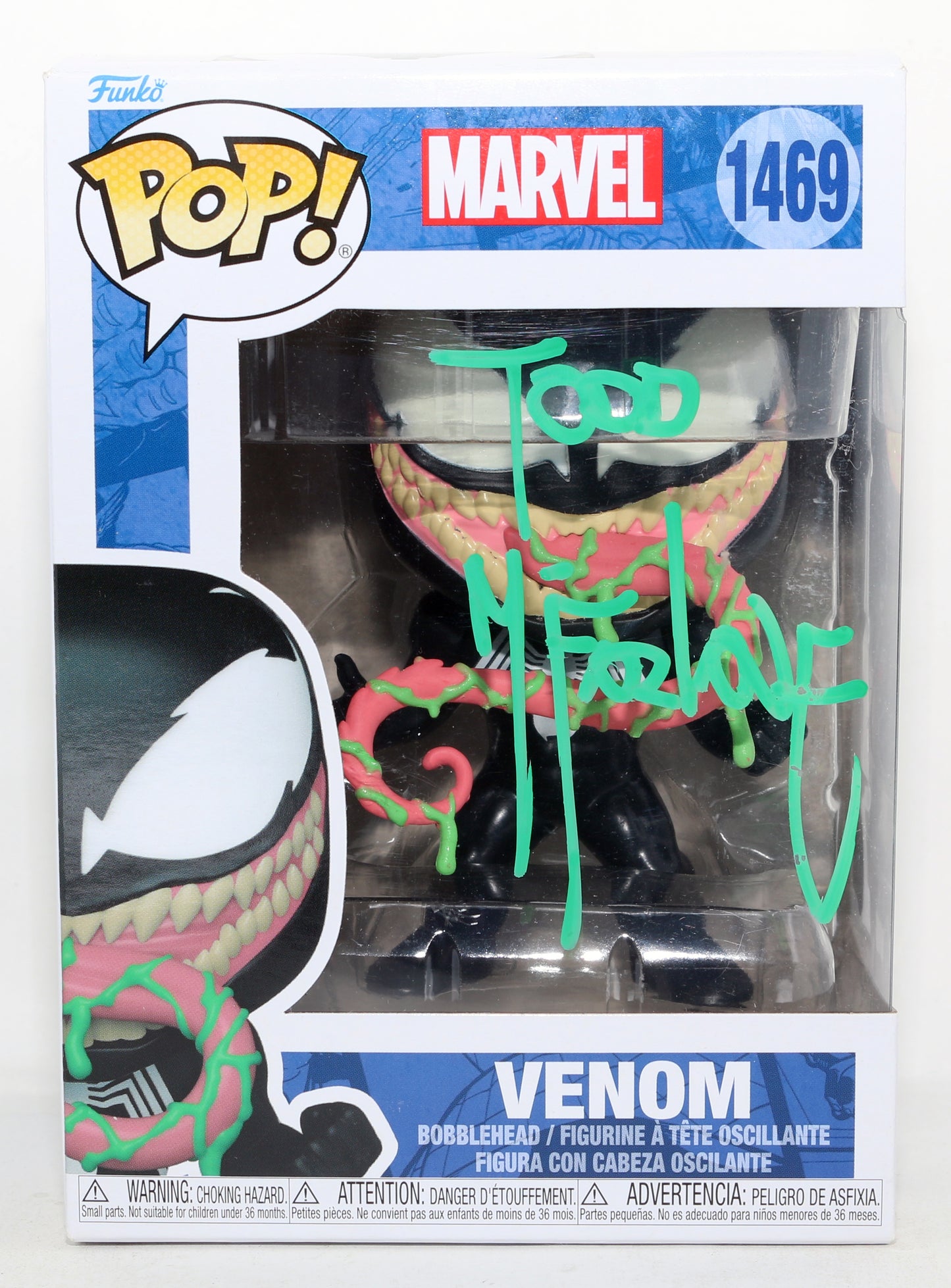 
                  
                    Todd McFarlane Creator of Venom (Beckett) Signed Funko POP! #1501
                  
                
