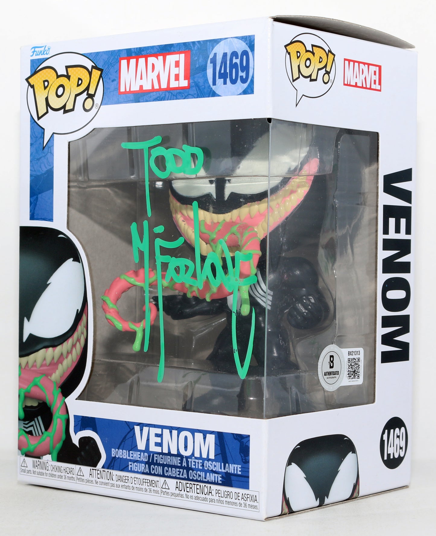 
                  
                    Todd McFarlane Creator of Venom (Beckett) Signed Funko POP! #1501
                  
                