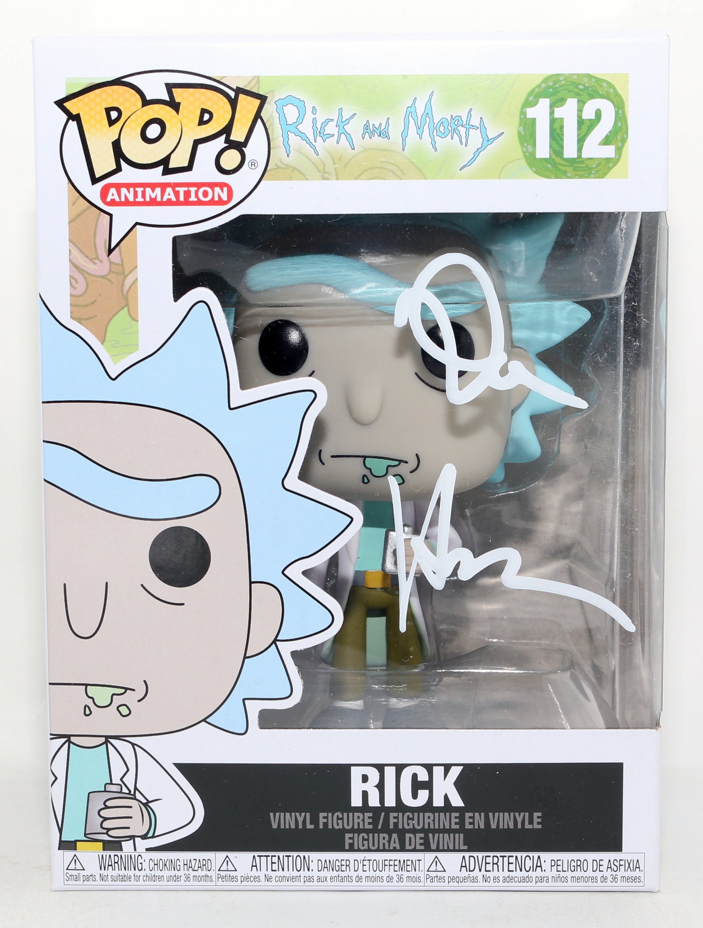 
                  
                    Dan Harmon Co-creator of Rick & Morty (Beckett) Signed Funko POP! #112
                  
                