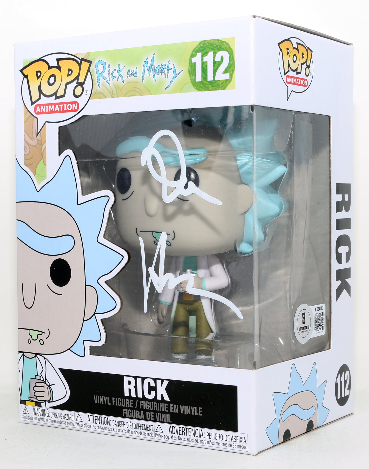 
                  
                    Dan Harmon Co-creator of Rick & Morty (Beckett) Signed Funko POP! #112
                  
                