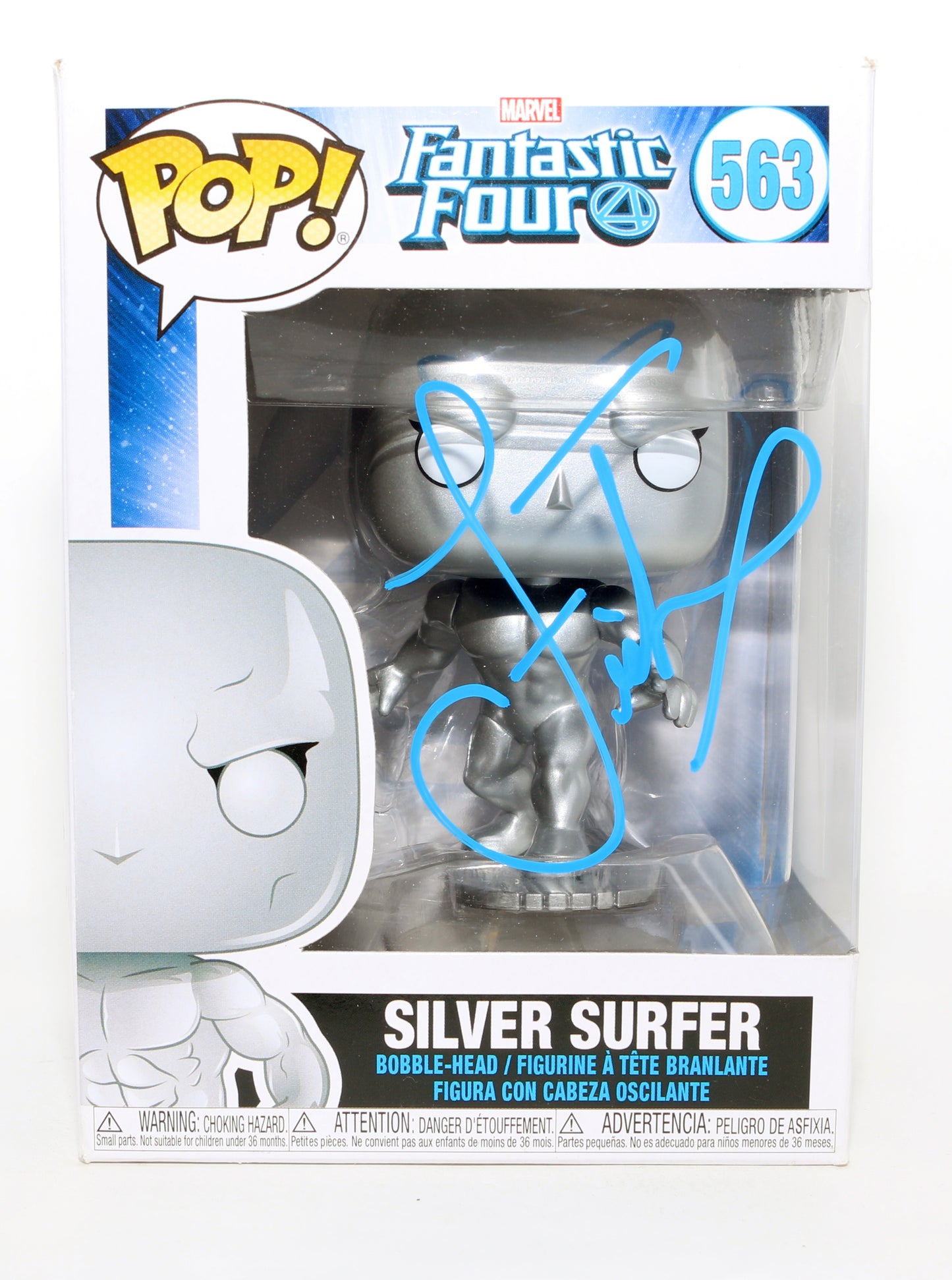 
                  
                    Laurence Fishburne as Silver Surfer in Fantastic Four: Rise of the Silver Surfer Signed Funko POP! #563
                  
                
