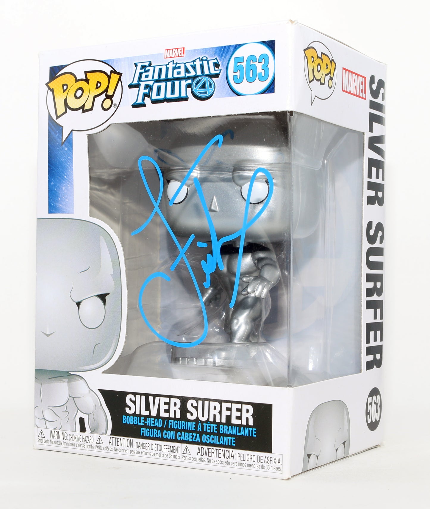
                  
                    Laurence Fishburne as Silver Surfer in Fantastic Four: Rise of the Silver Surfer Signed Funko POP! #563
                  
                