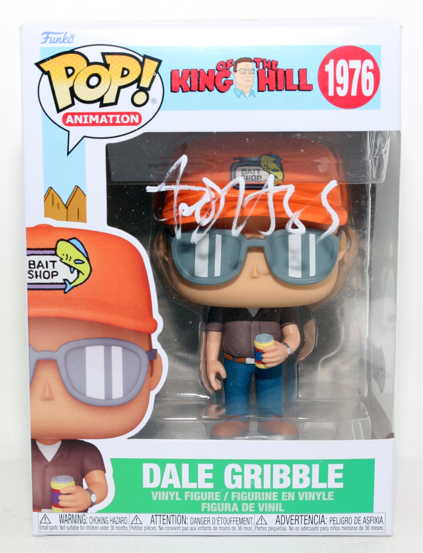 
                  
                    Toby Huss as Dale Gribble in King of the Hill (Beckett) Signed Funko POP! #1976
                  
                