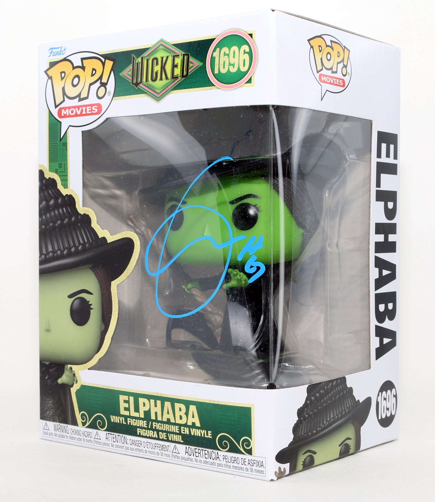 
                  
                    Cynthia Erivo as Elphaba in Wicked Signed Funko POP! #1696
                  
                