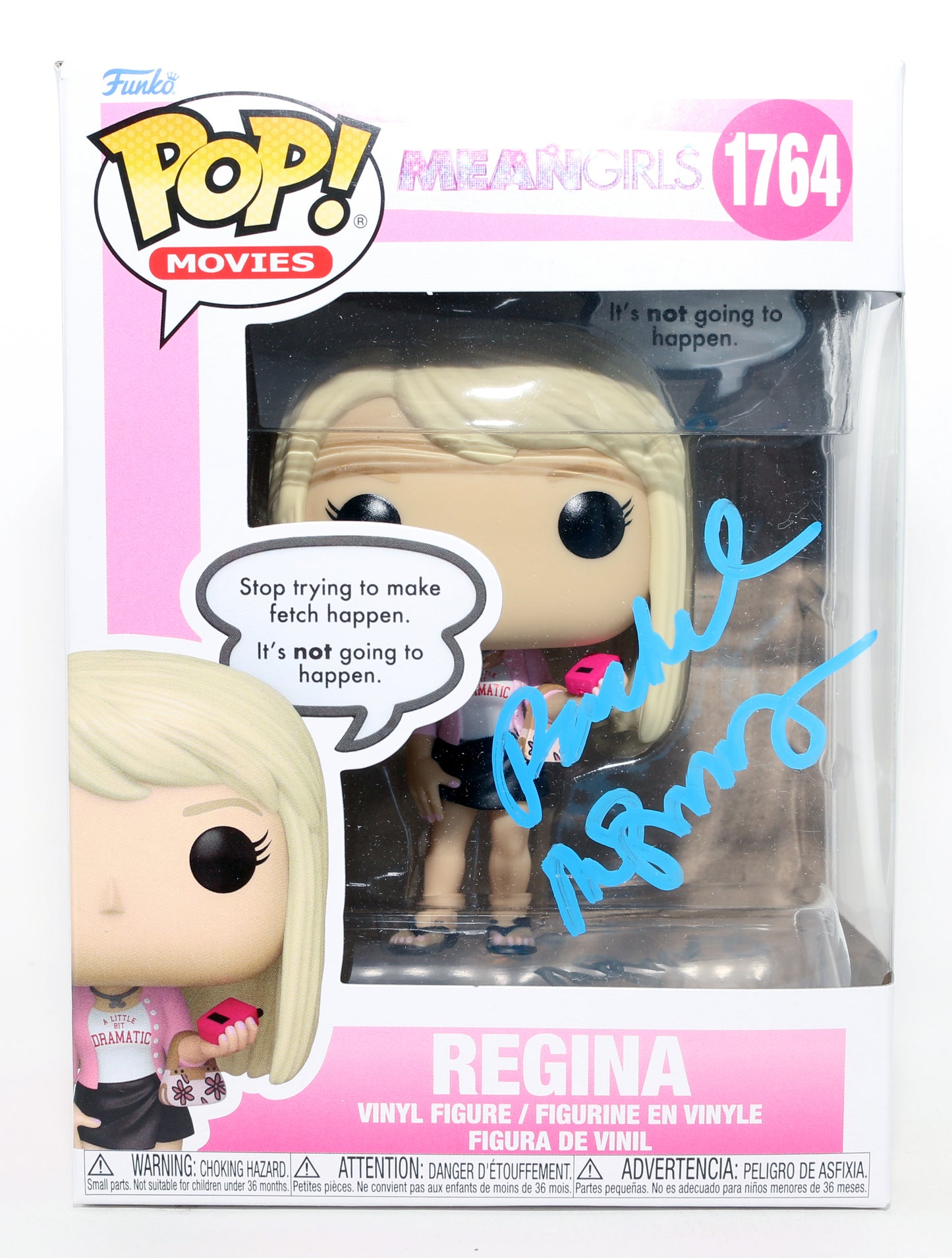 
                  
                    Rachel McAdams as Regina George in Mean Girls Signed Funko POP! #1764
                  
                