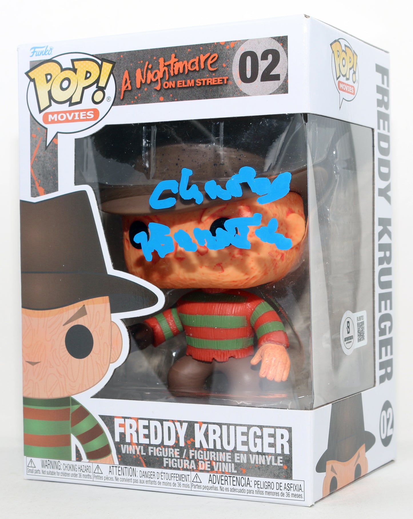 
                  
                    Charles Bernstein Composer of A Nightmare on Elm Street (Beckett) Signed Funko POP! #02
                  
                