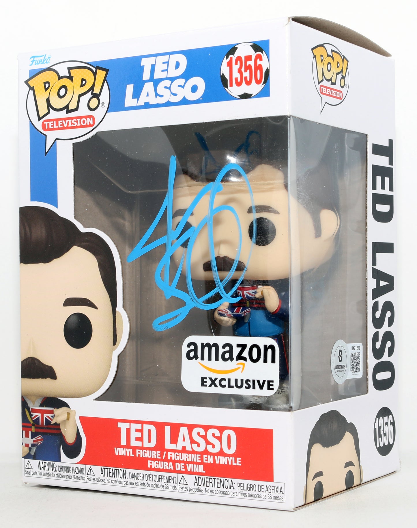 
                  
                    Jason Sudeikis as Ted Lasso in Ted Lasso Amazon Exclusive (Beckett) Signed Funko POP! #1356
                  
                