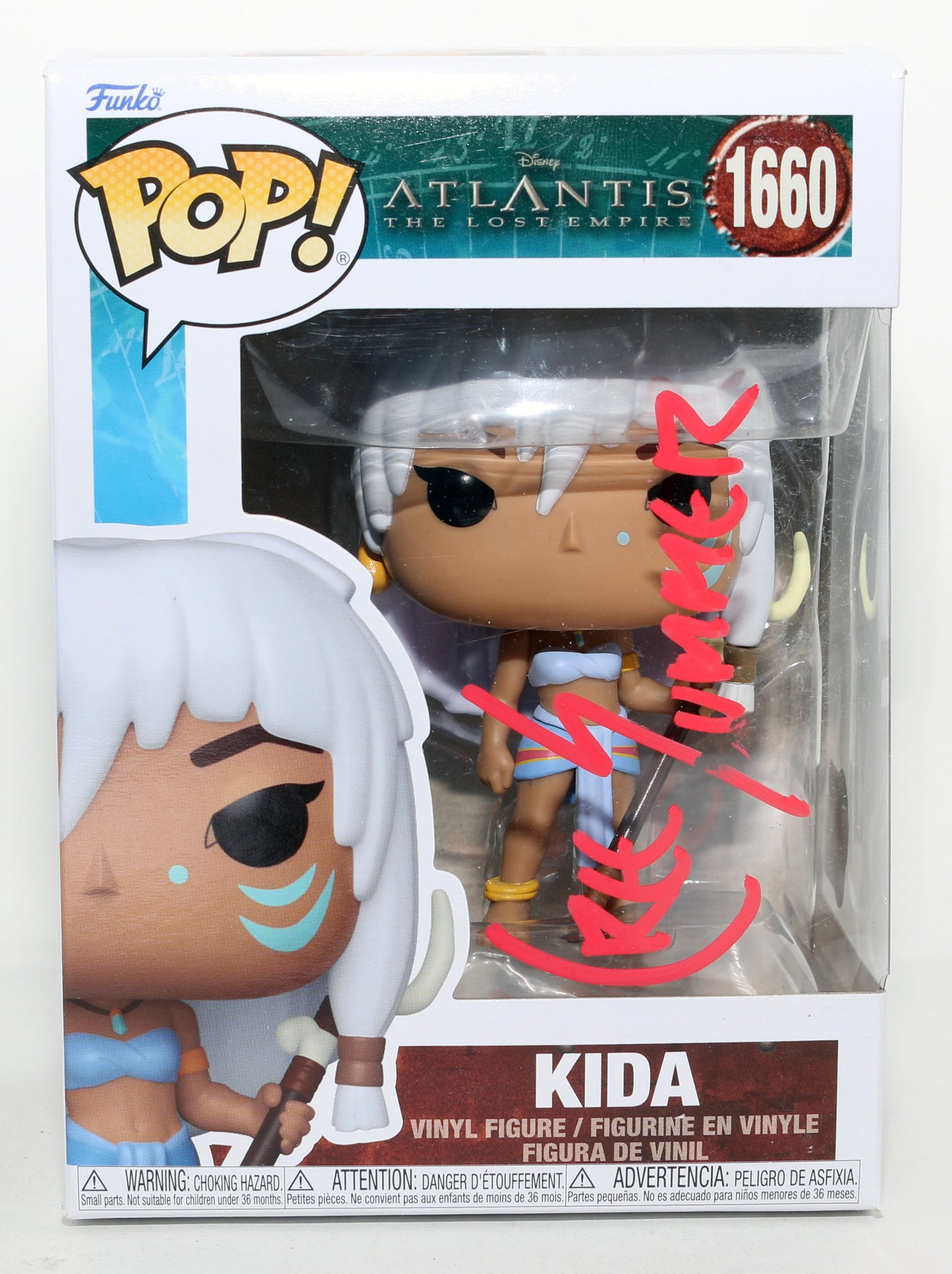 
                  
                    Cree Summer as Kida in Atlantis: The Lost Empire (Beckett) Signed Funko POP! #1660
                  
                