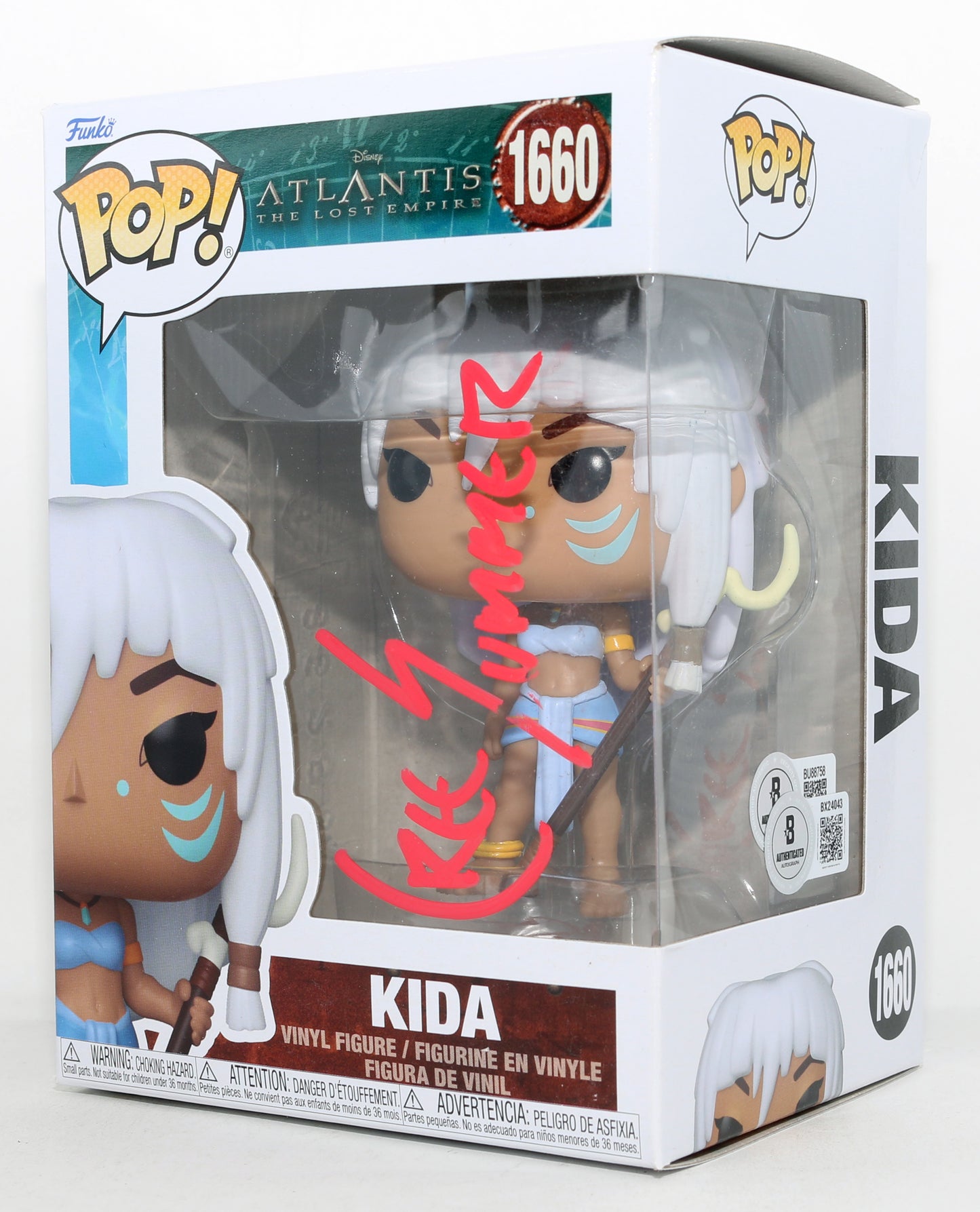 
                  
                    Cree Summer as Kida in Atlantis: The Lost Empire (Beckett) Signed Funko POP! #1660
                  
                