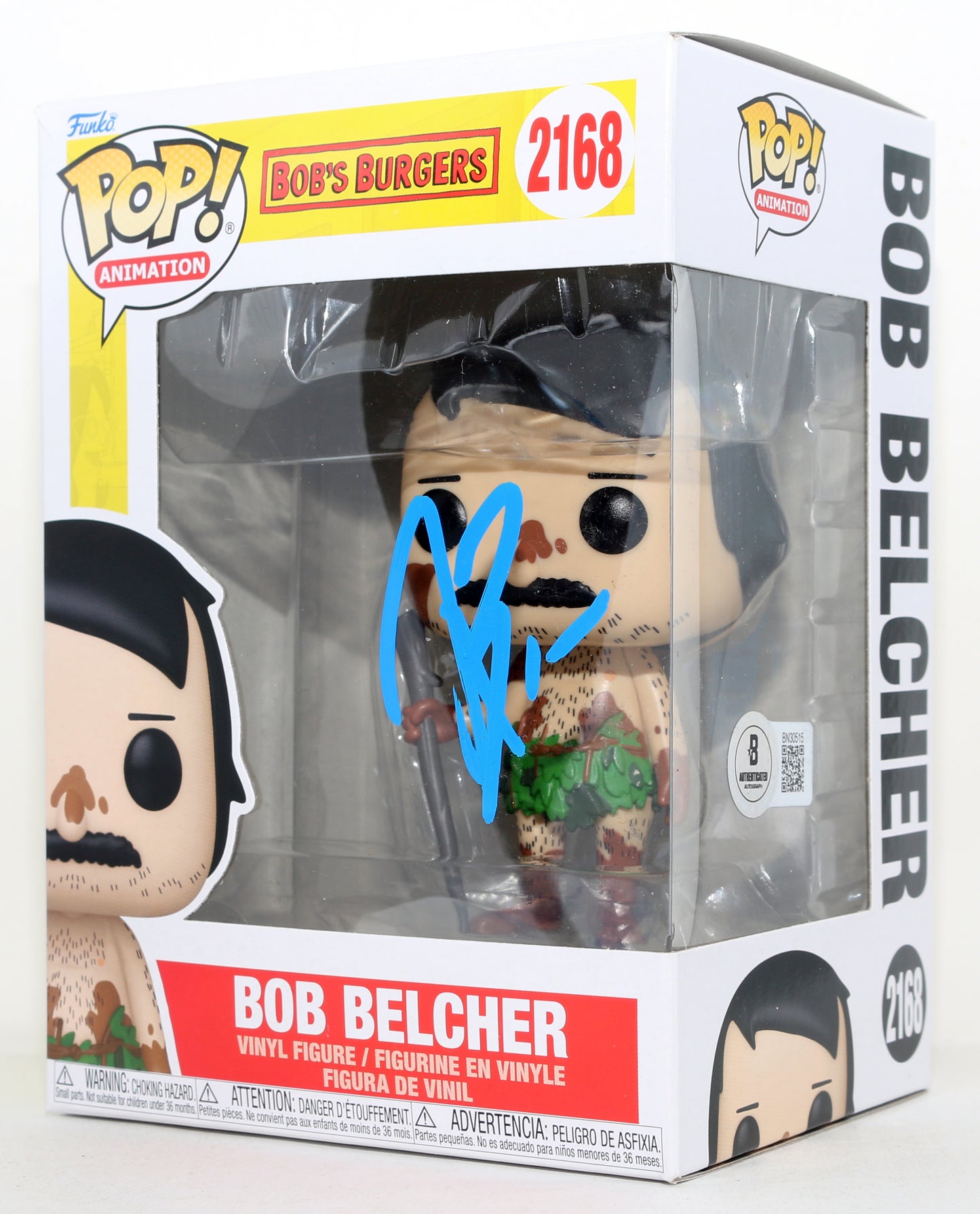 
                  
                    H. Jon Benjamin as Bob Belcher in Bob's Burgers (Beckett) Signed Funko POP! #2168
                  
                