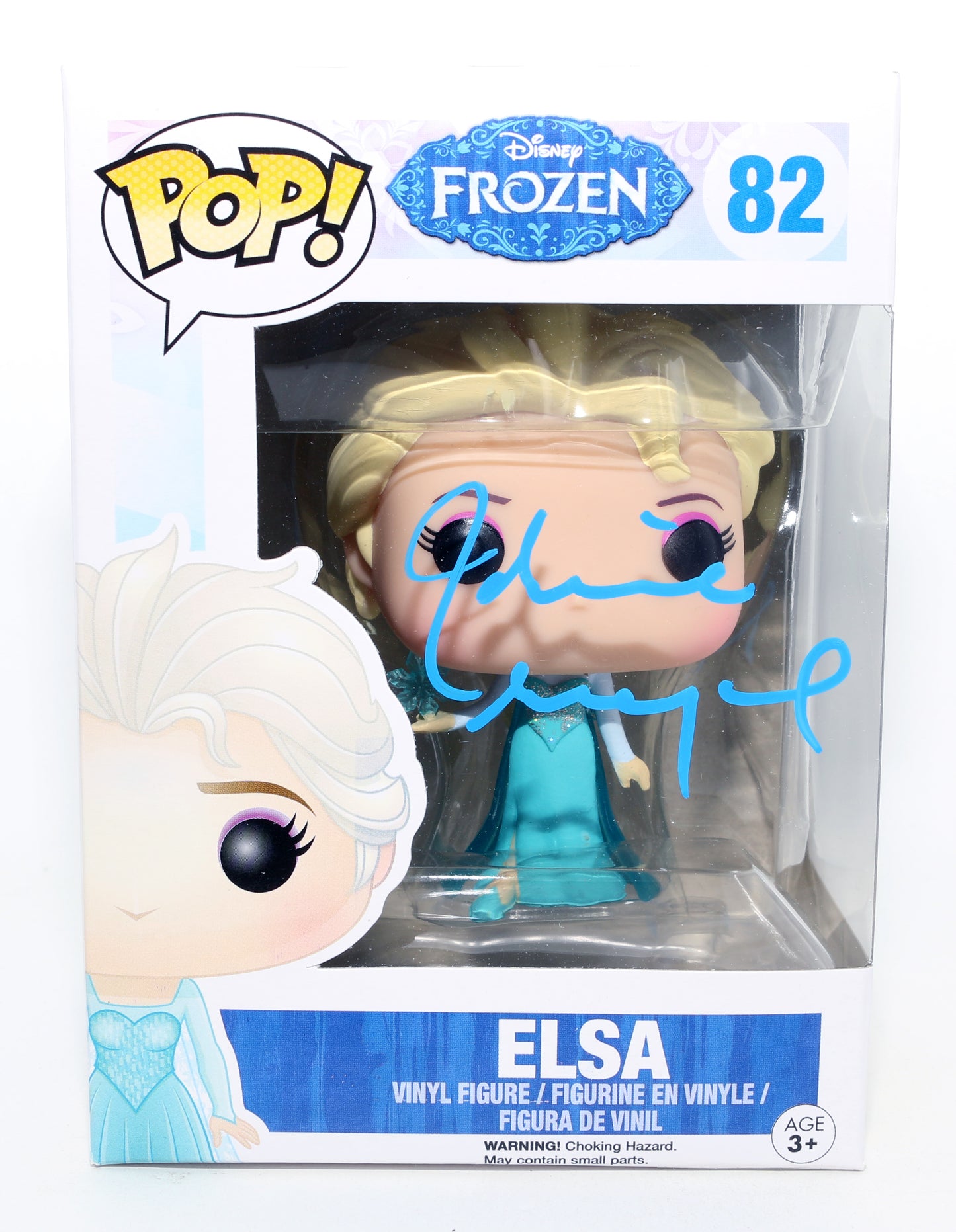 
                  
                    Idina Menzel as Elsa in Disney's Frozen Signed Funko POP! #82
                  
                