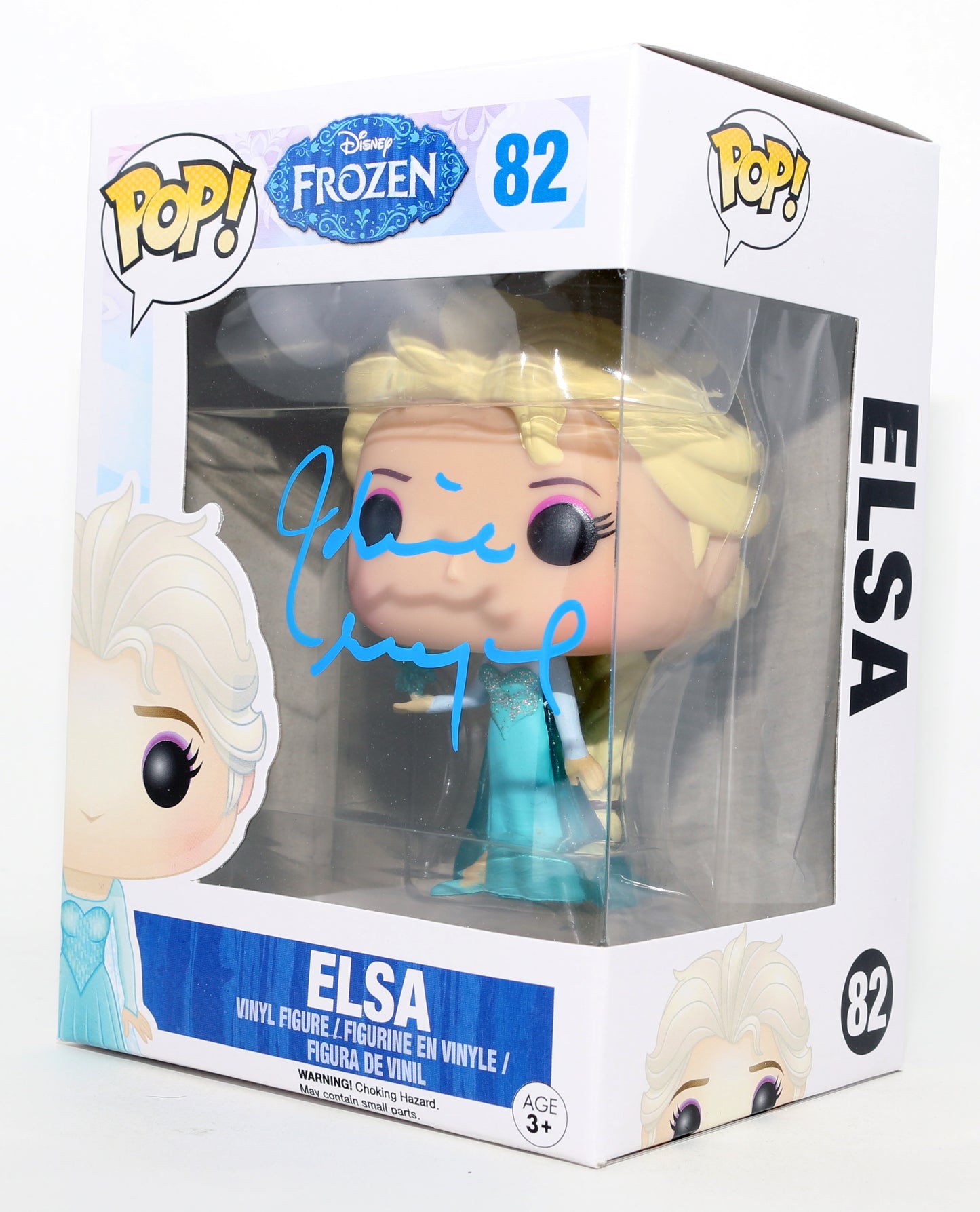 
                  
                    Idina Menzel as Elsa in Disney's Frozen Signed Funko POP! #82
                  
                
