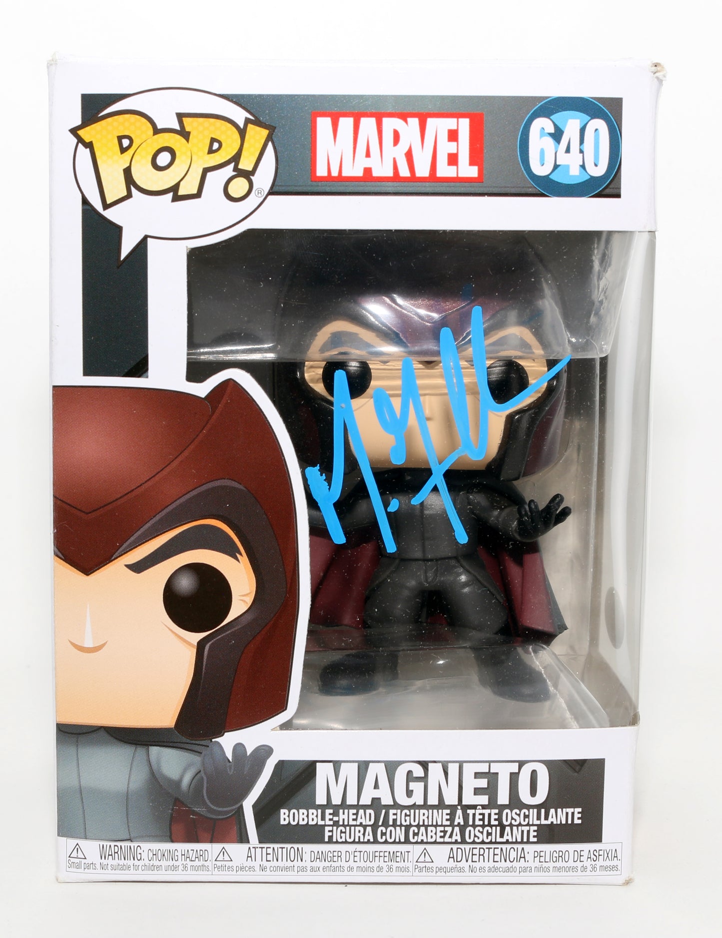 
                  
                    Michael Fassbender as Magneto in X-Men: First Class (JSA) Signed Funko POP! #640
                  
                