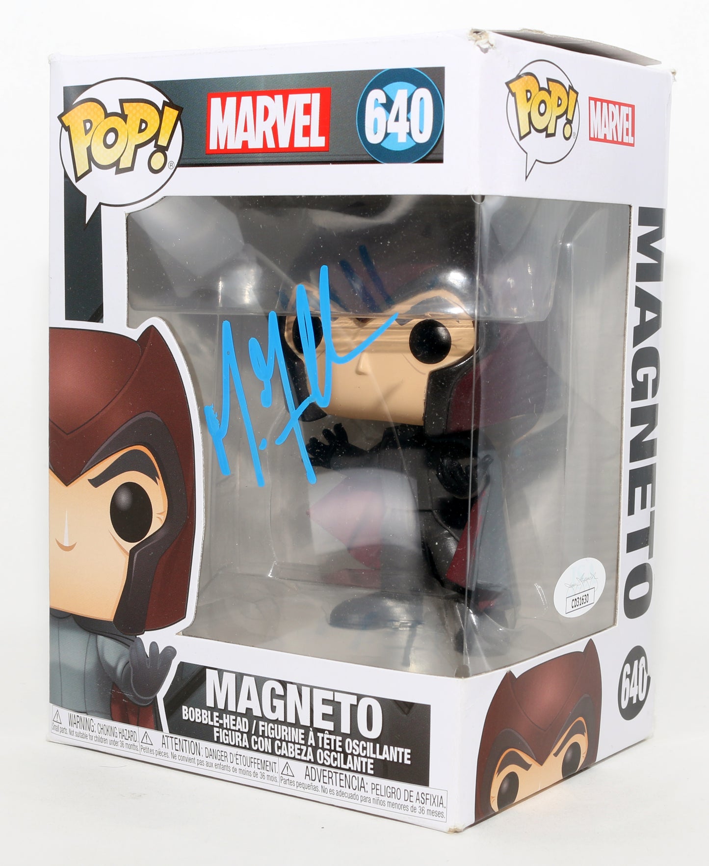 
                  
                    Michael Fassbender as Magneto in X-Men: First Class (JSA) Signed Funko POP! #640
                  
                