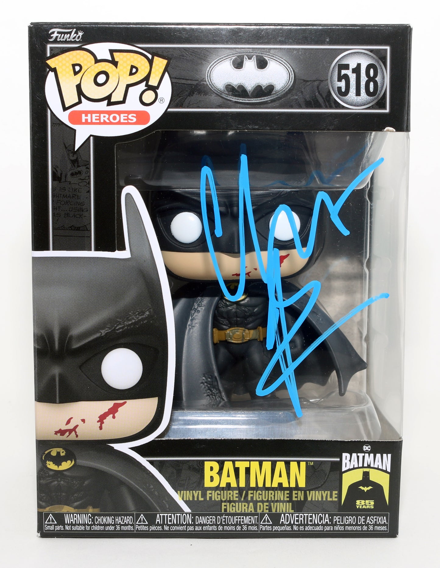 
                  
                    Christian Bale as Batman in Christopher Nolan's The Dark Knight Trilogy Signed Funko POP! #518
                  
                