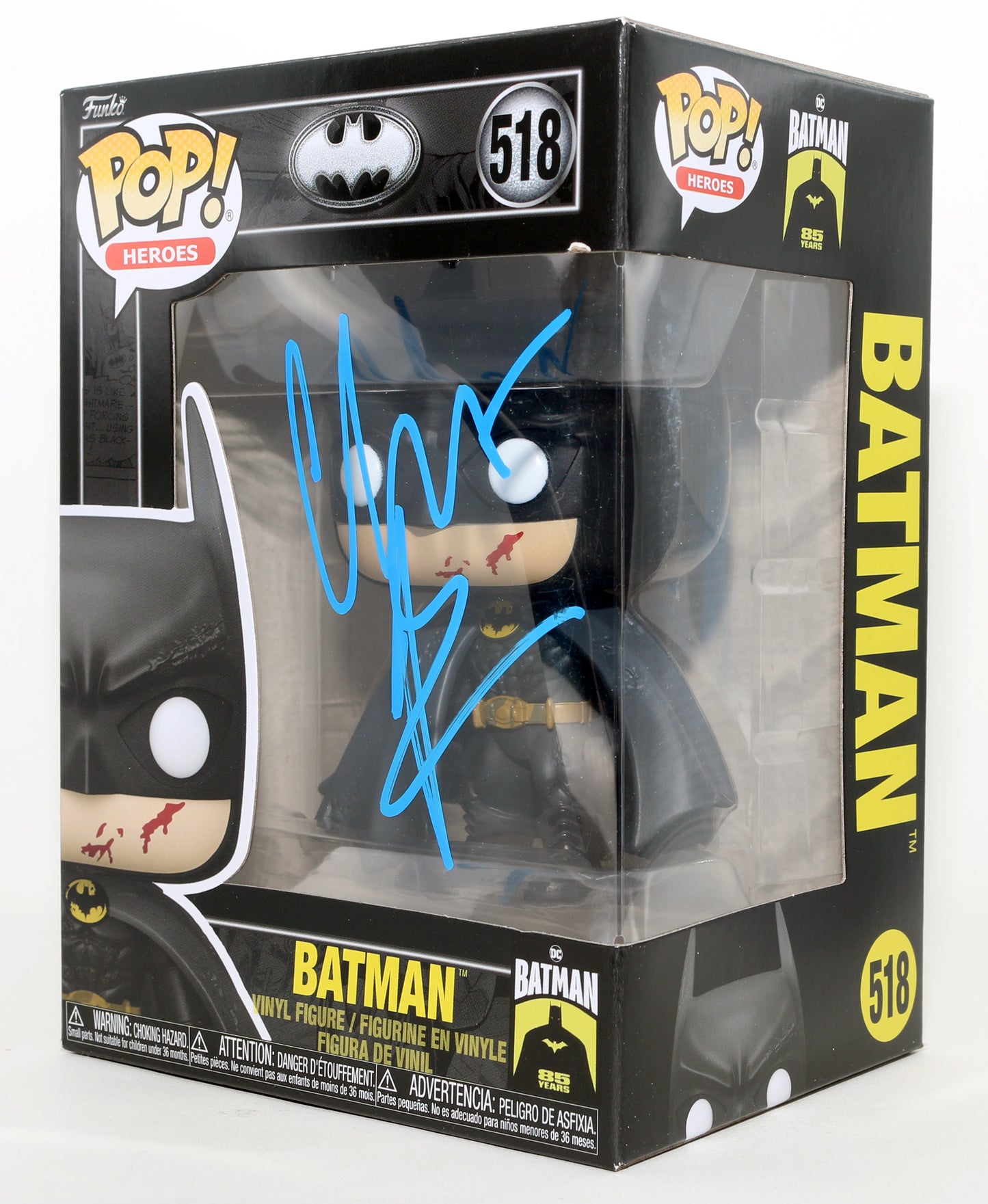 
                  
                    Christian Bale as Batman in Christopher Nolan's The Dark Knight Trilogy Signed Funko POP! #518
                  
                