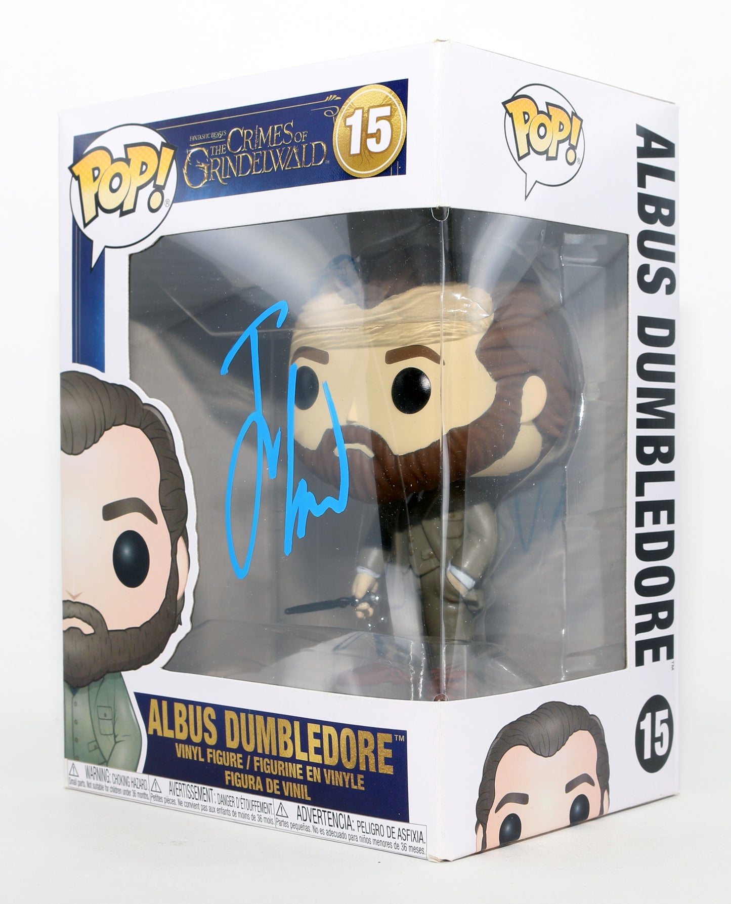 
                  
                    Jude Law as Albus Dumbledore in Fantastic Beasts: The Crimes of Grindelwald Signed Funko POP! #15
                  
                