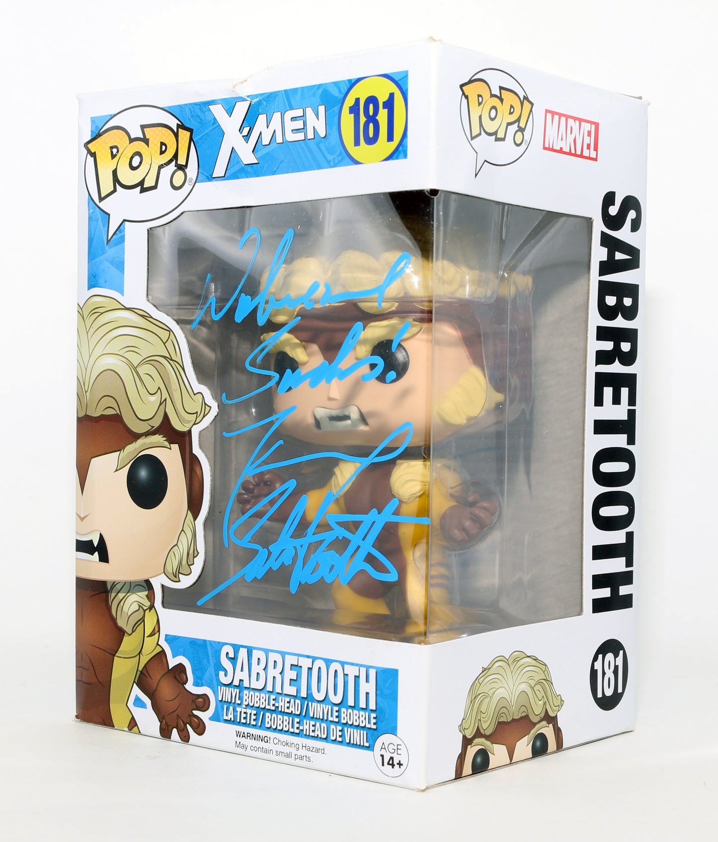 
                  
                    Tyler Mane as Sabertooth in Deadpool & Wolverine Signed Funko POP! #181 with Character Name & Quote
                  
                
