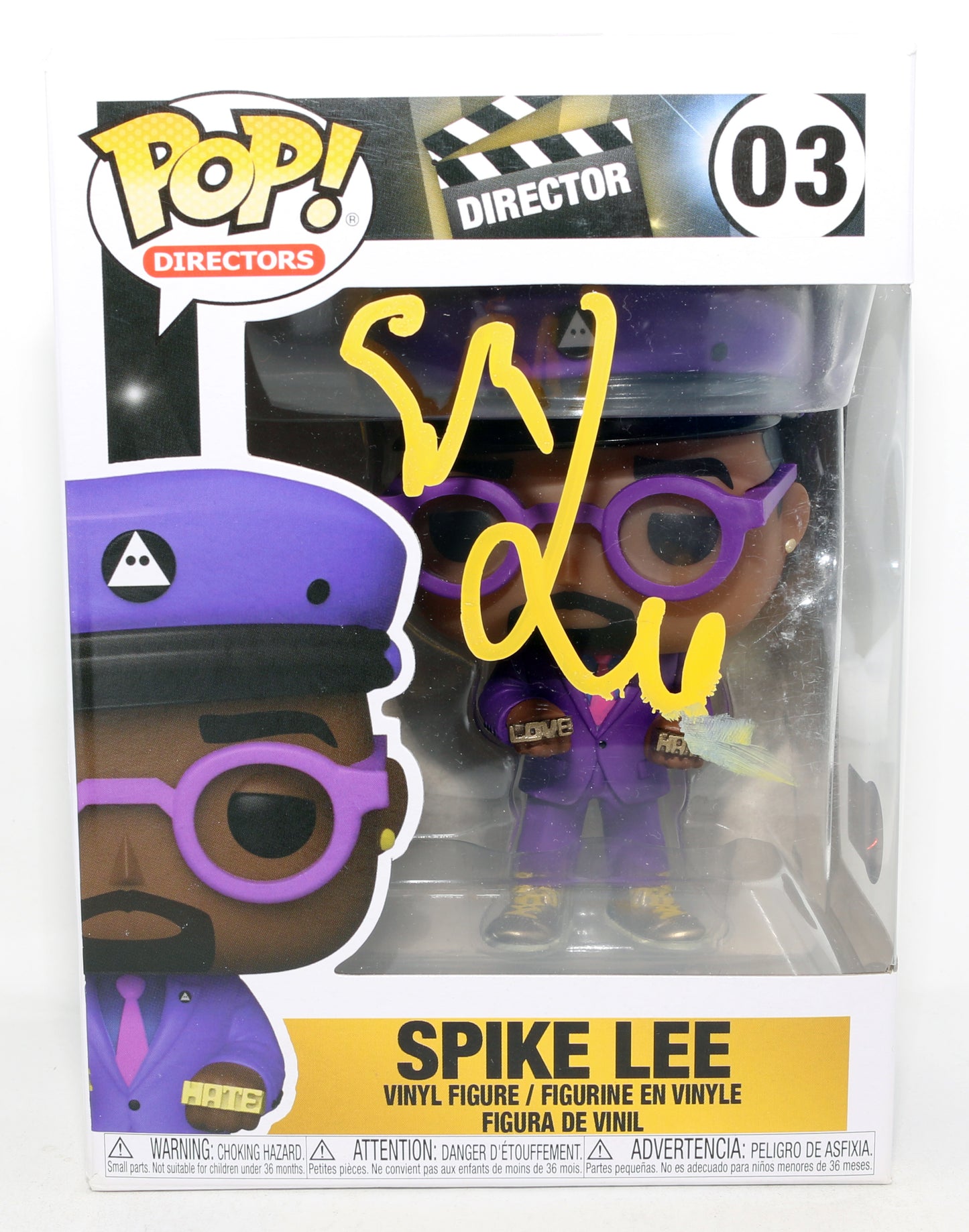 
                  
                    Spike Lee Director of Malcolm X, BlacKkKlansman, Inside Man, & Tales from the Hood (Beckett) Signed Funko POP! #03
                  
                